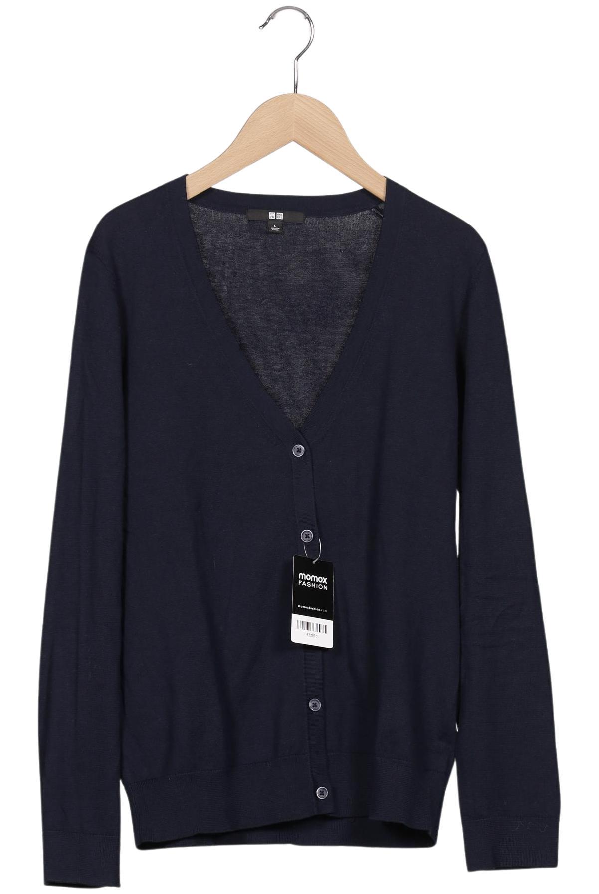 

uniqlo Damen Strickjacke, marineblau, Gr. 42