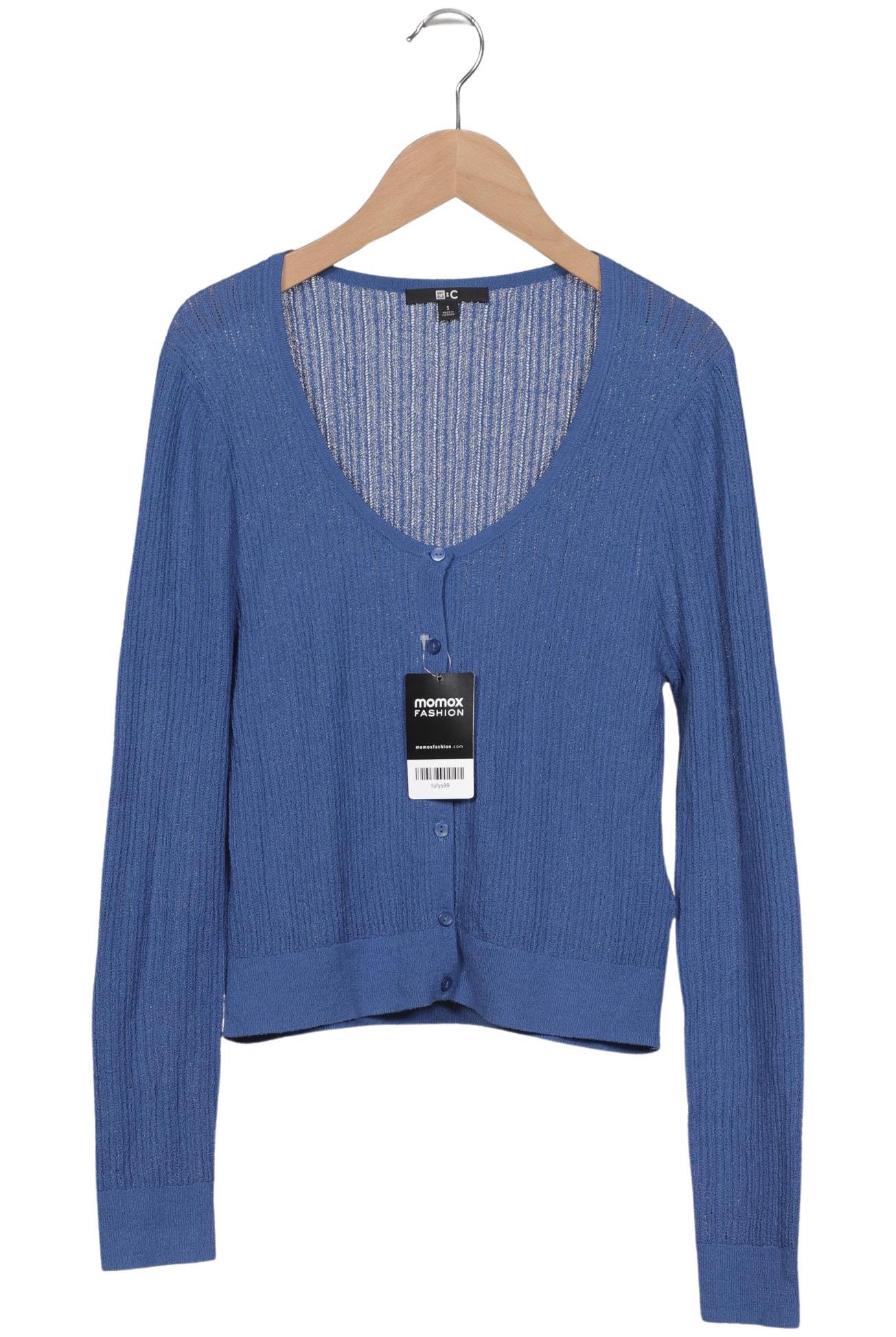 

uniqlo Damen Strickjacke, blau, Gr. 36