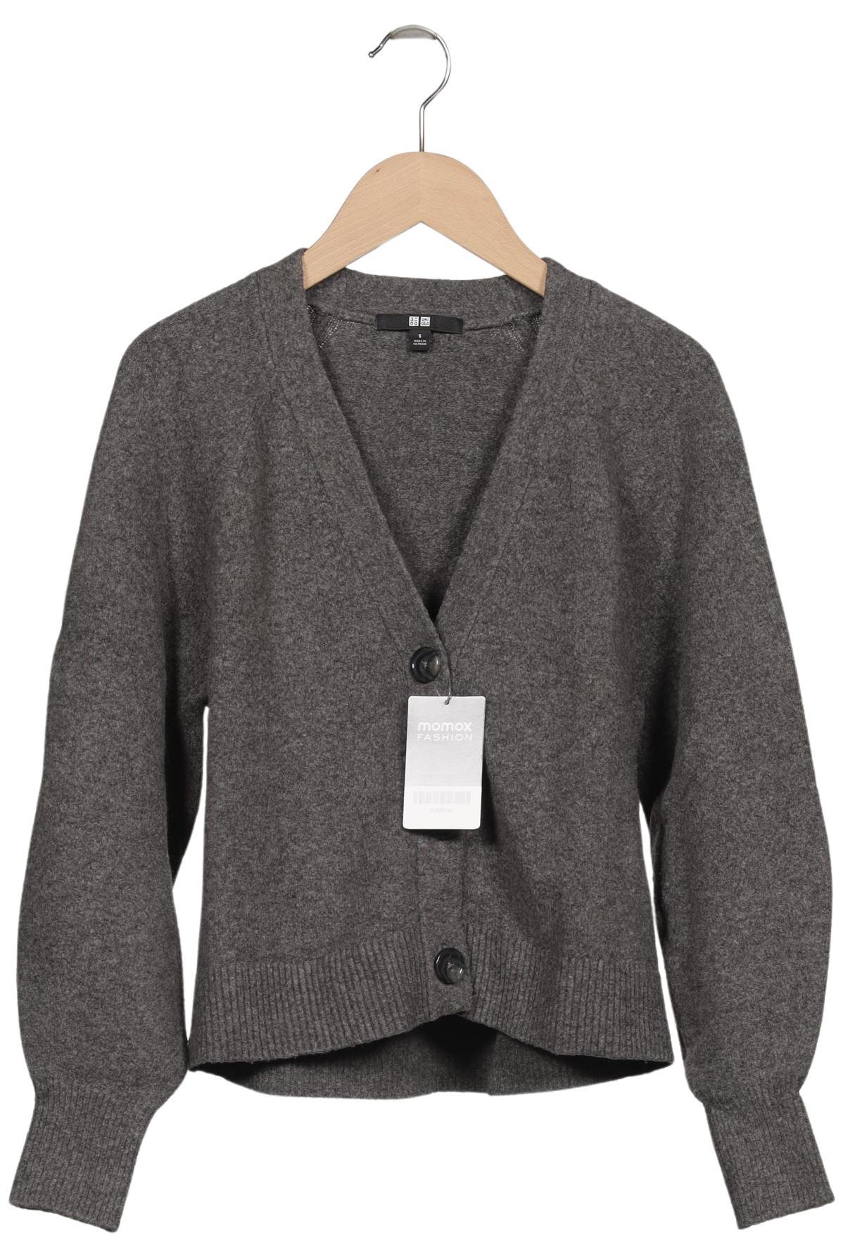 

uniqlo Damen Strickjacke, grau, Gr. 36
