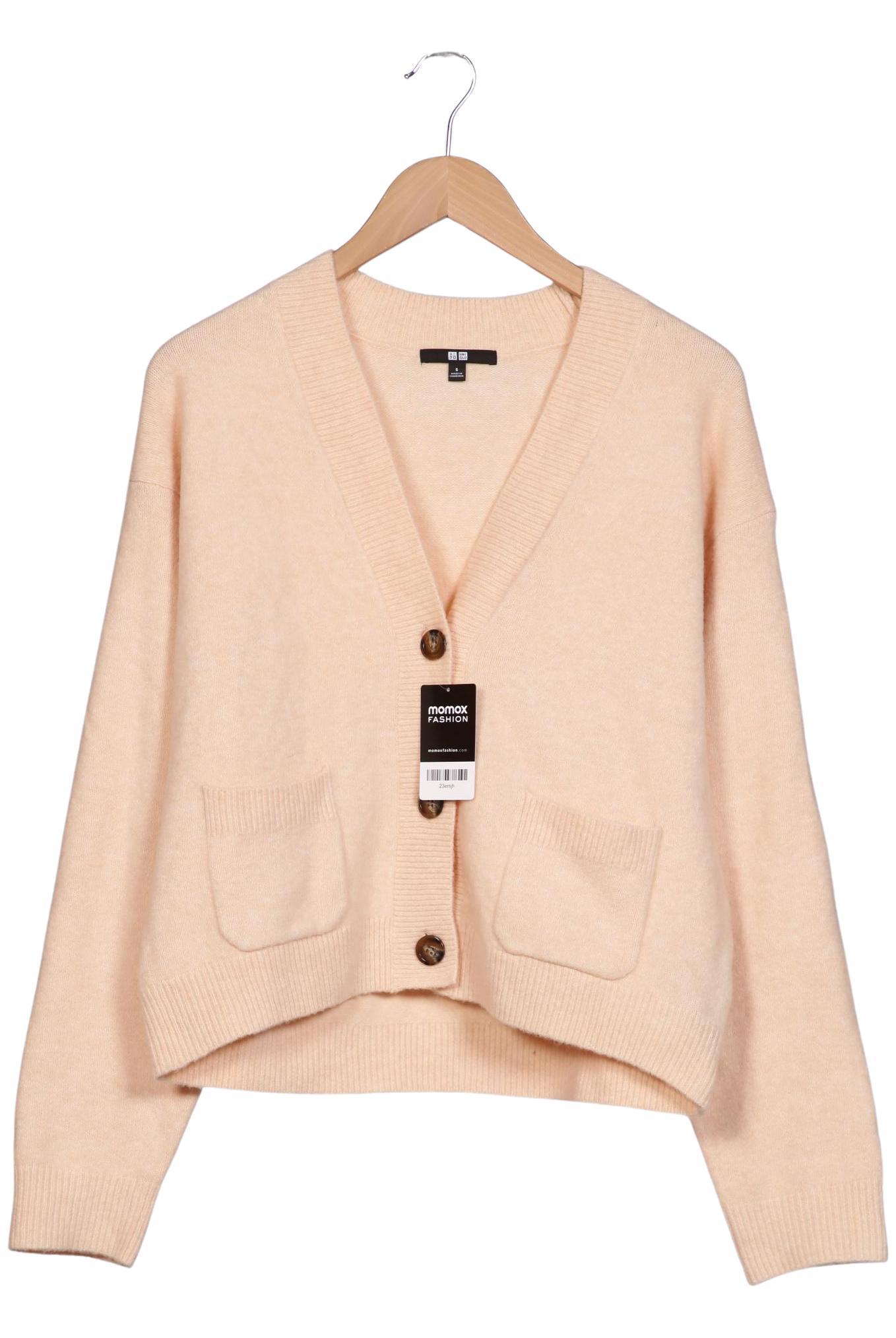 

uniqlo Damen Strickjacke, beige, Gr. 36