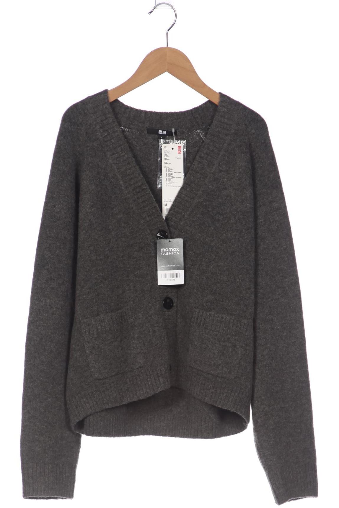 

uniqlo Damen Strickjacke, grau, Gr. 38