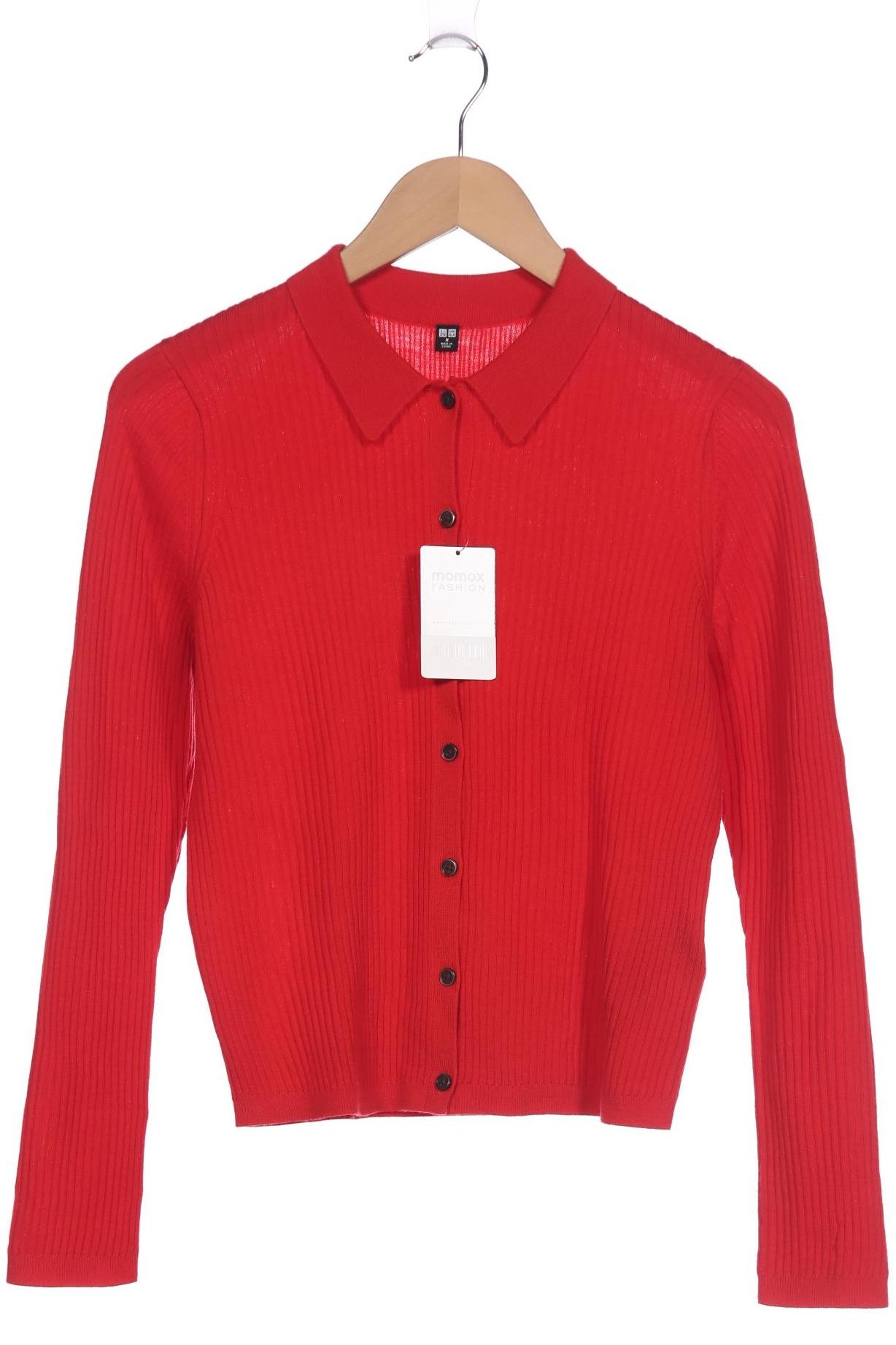 

uniqlo Damen Strickjacke, rot, Gr. 38