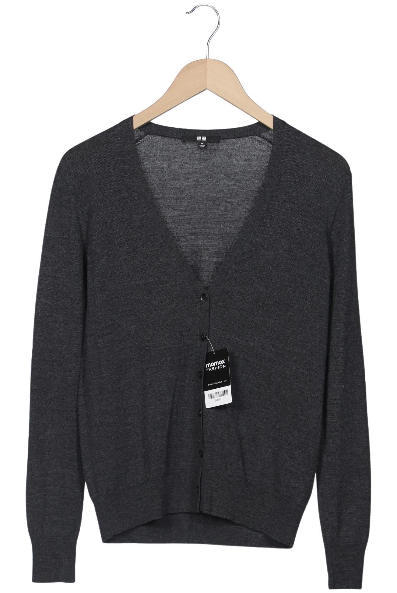 

uniqlo Damen Strickjacke, grau, Gr. 38