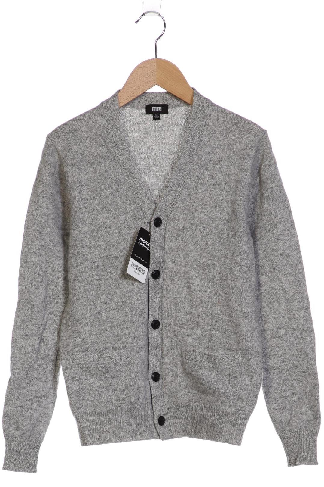 

uniqlo Damen Strickjacke, grau, Gr. 34