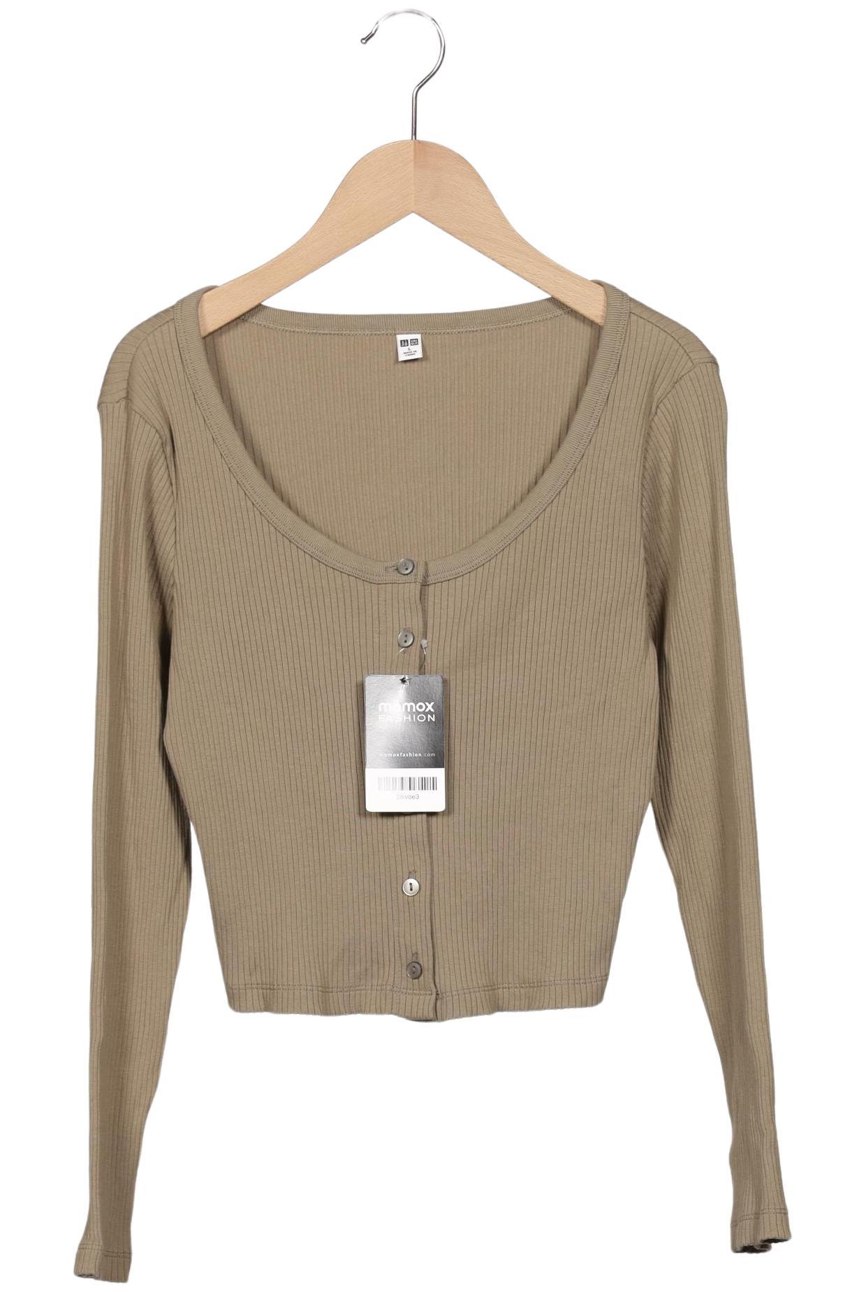 

uniqlo Damen Strickjacke, beige, Gr. 42