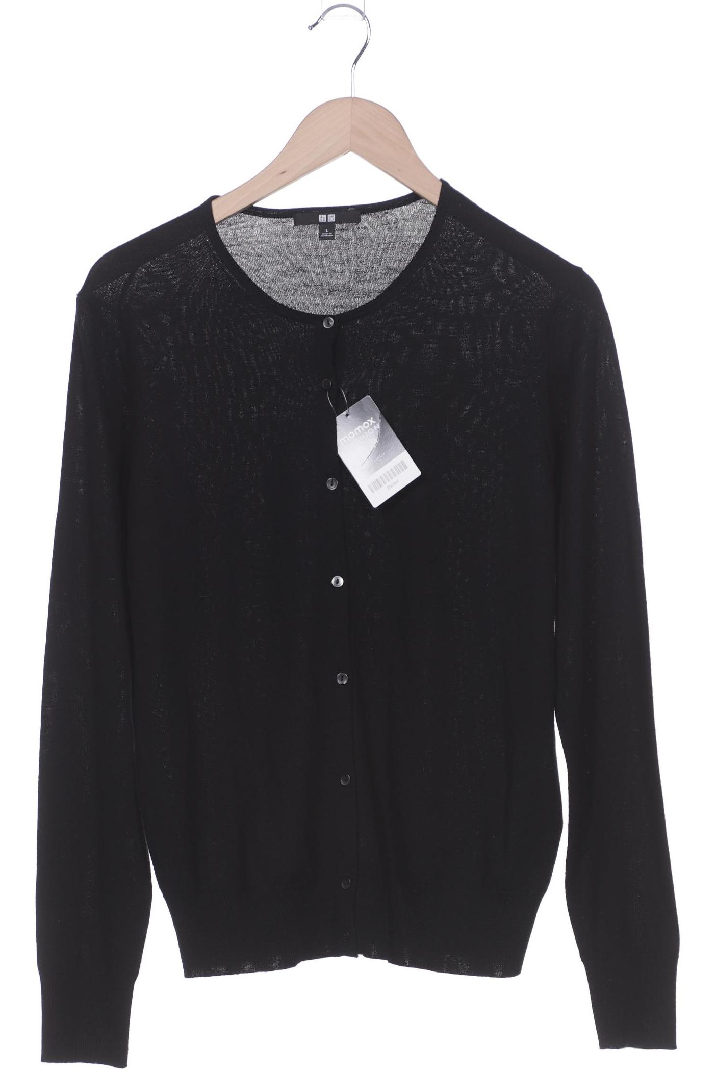

uniqlo Damen Strickjacke, schwarz