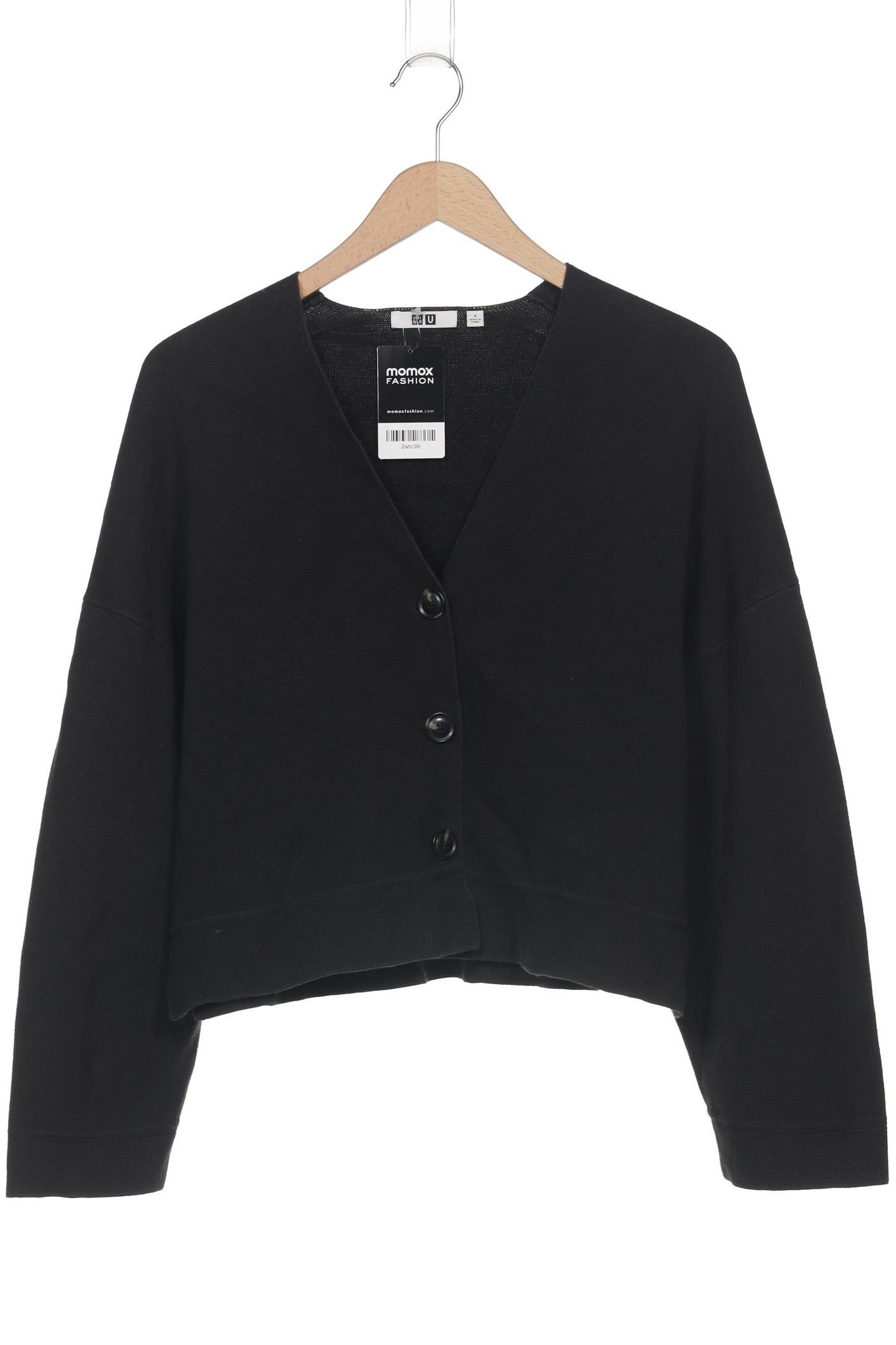 

uniqlo Damen Strickjacke, schwarz, Gr. 36