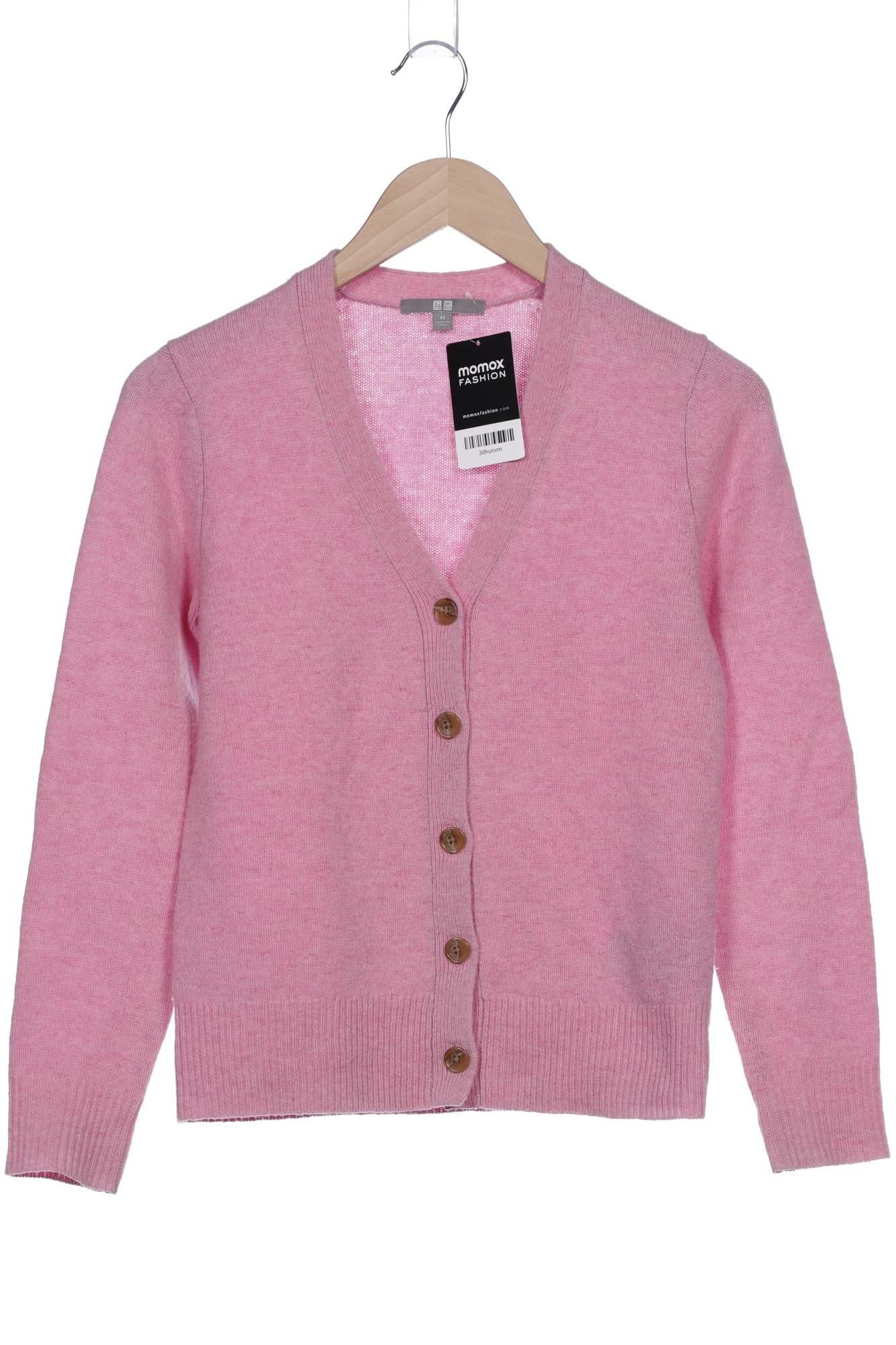 

uniqlo Damen Strickjacke, pink, Gr. 34