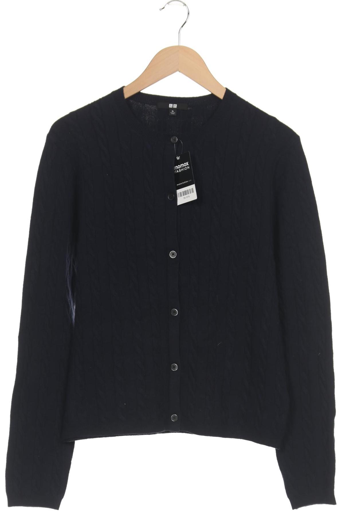 

uniqlo Damen Strickjacke, marineblau, Gr. 44