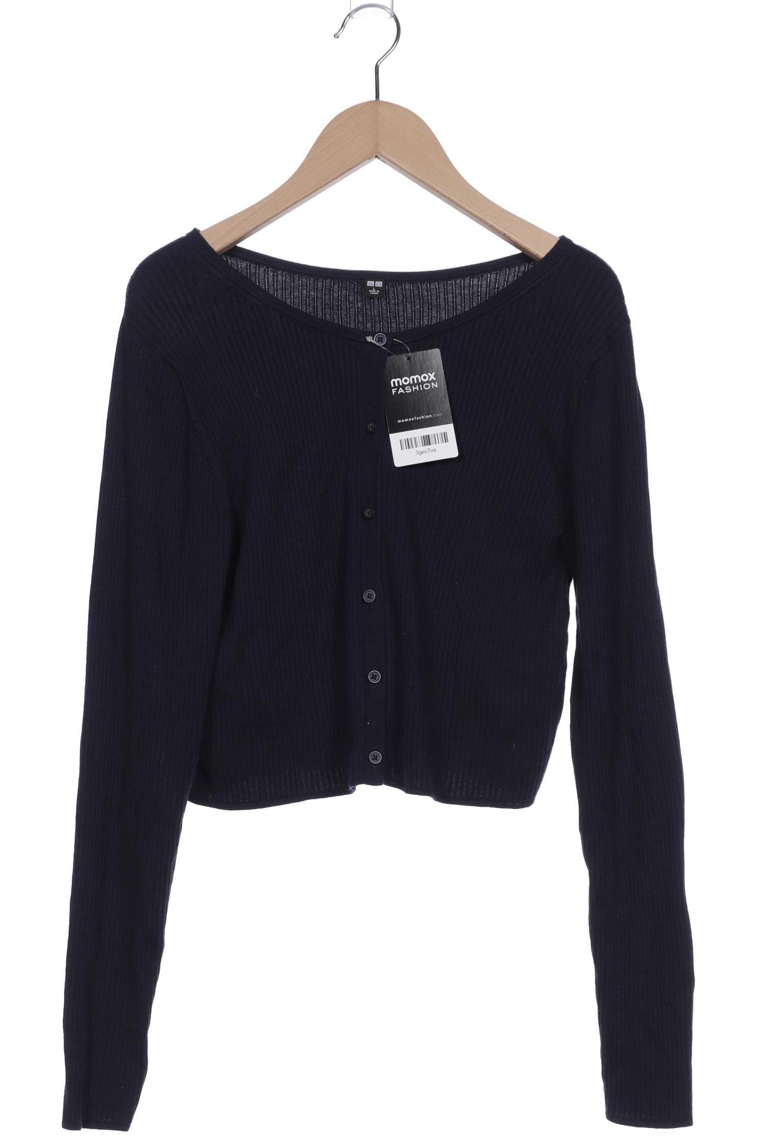 

uniqlo Damen Strickjacke, marineblau, Gr. 42