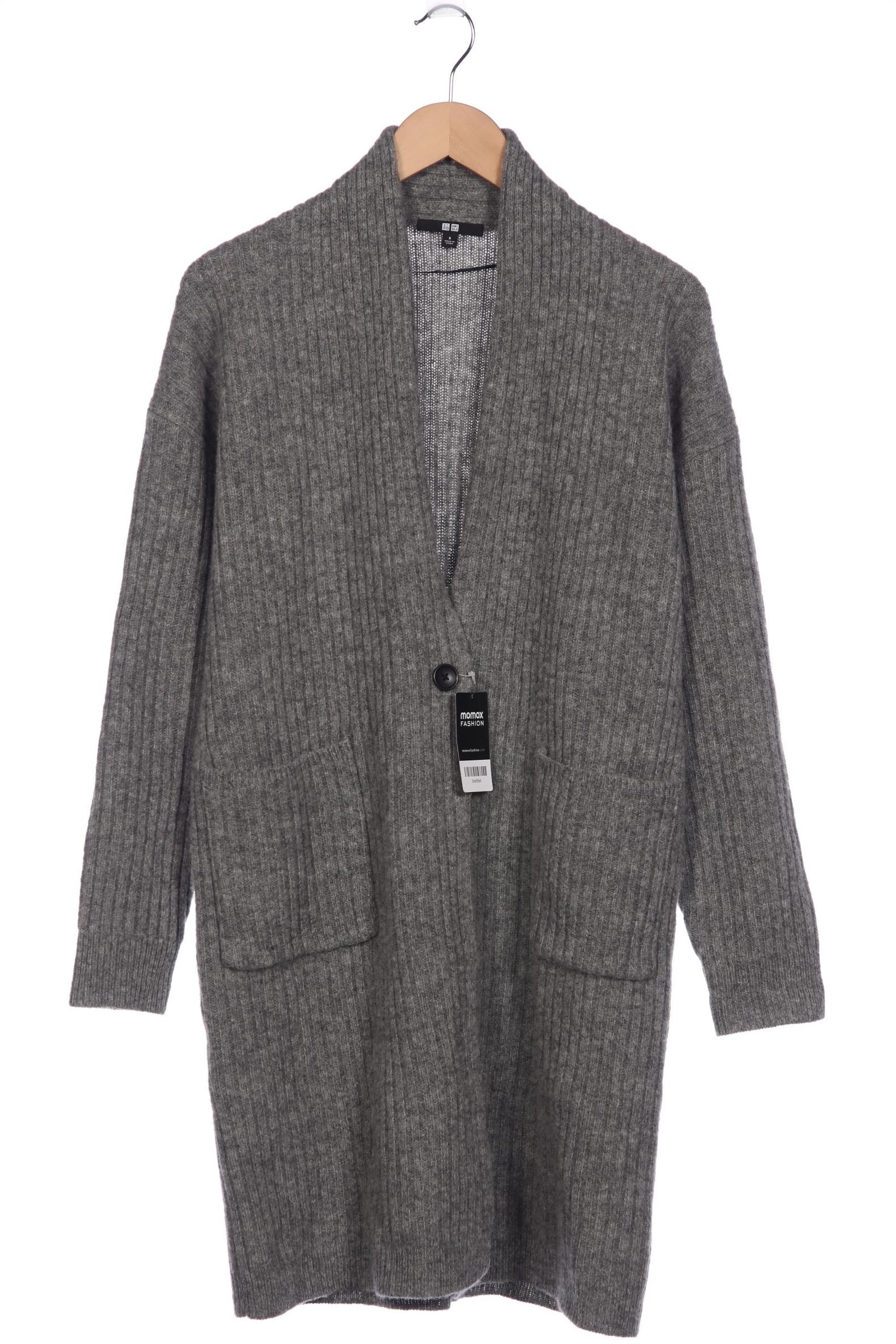 

uniqlo Damen Strickjacke, grau, Gr. 36