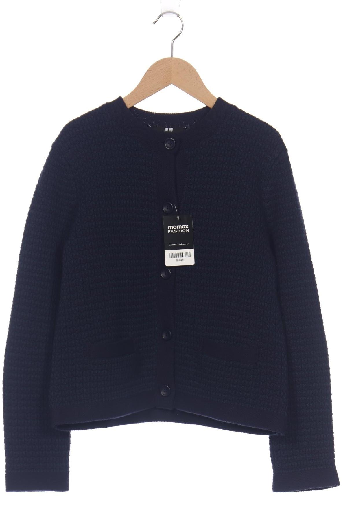 

uniqlo Damen Strickjacke, marineblau, Gr. 38