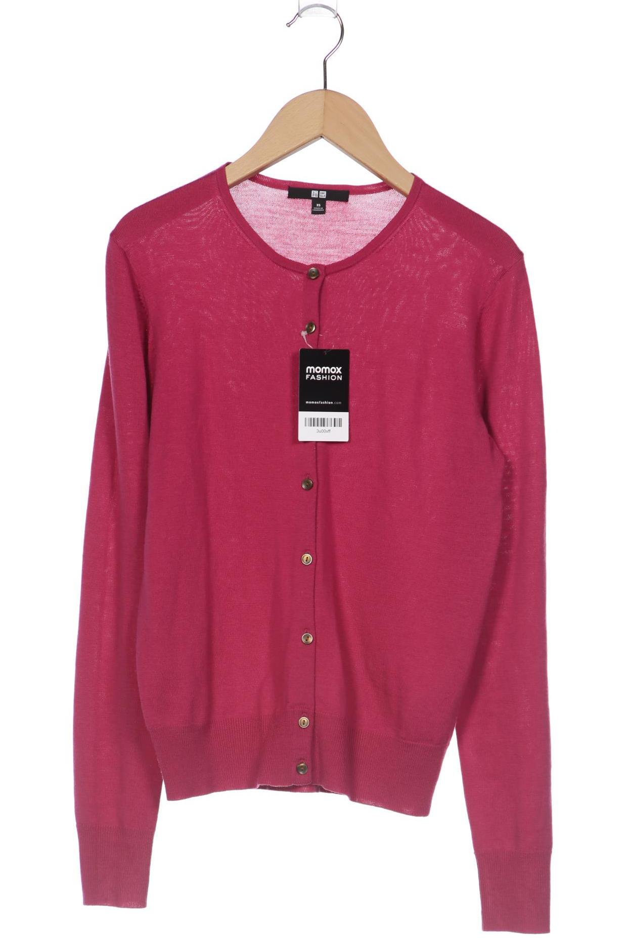 

uniqlo Damen Strickjacke, pink