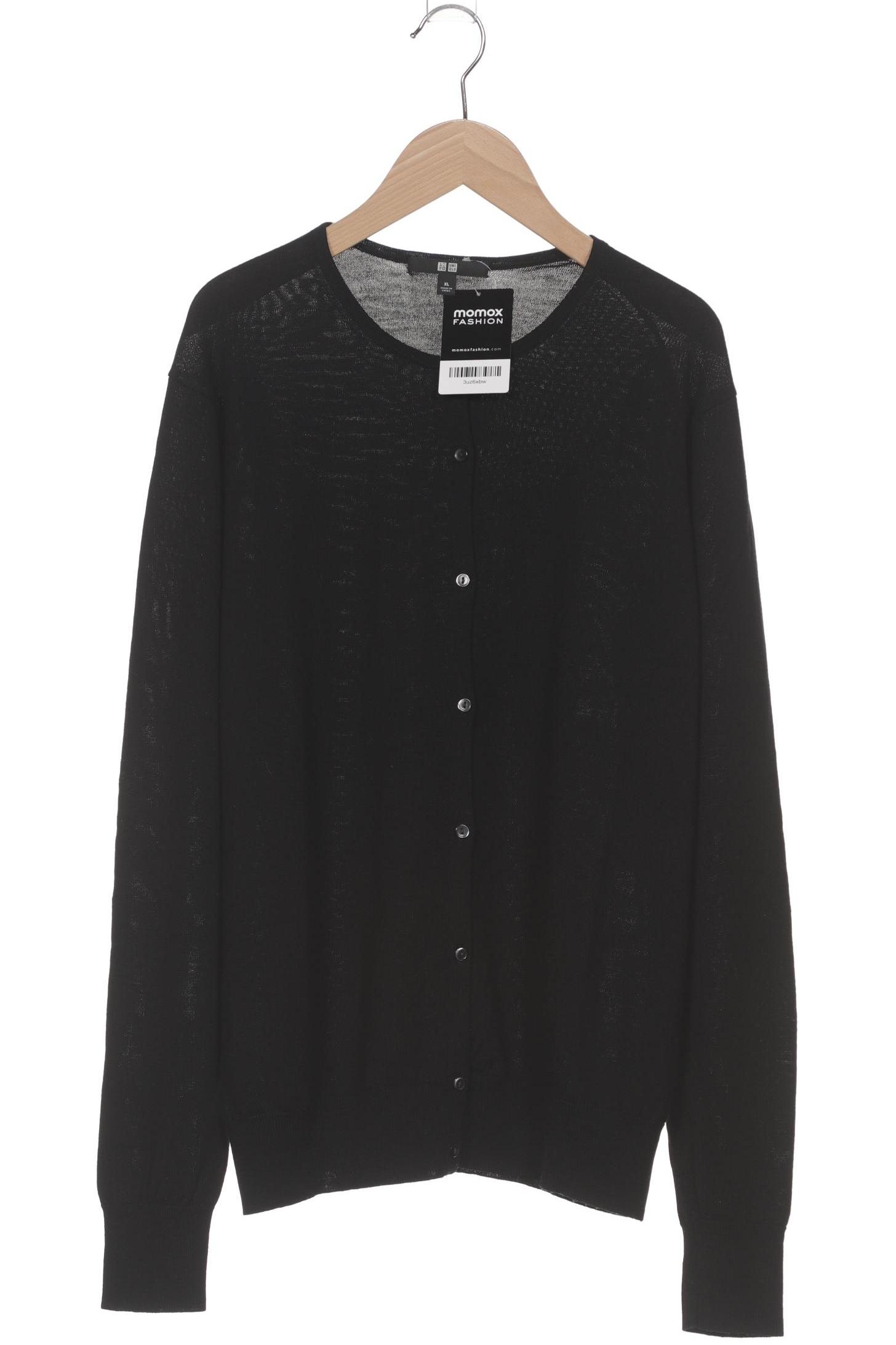 

uniqlo Damen Strickjacke, schwarz, Gr. 44