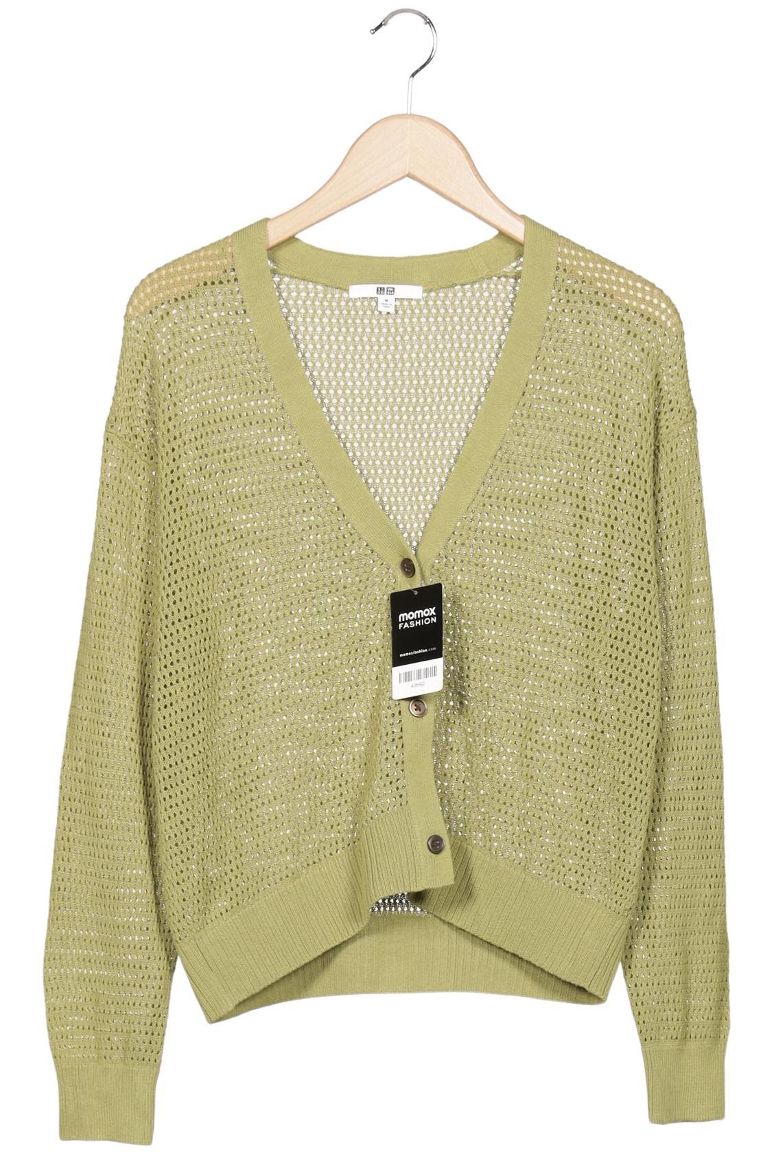 

uniqlo Damen Strickjacke, hellgrün, Gr. 38