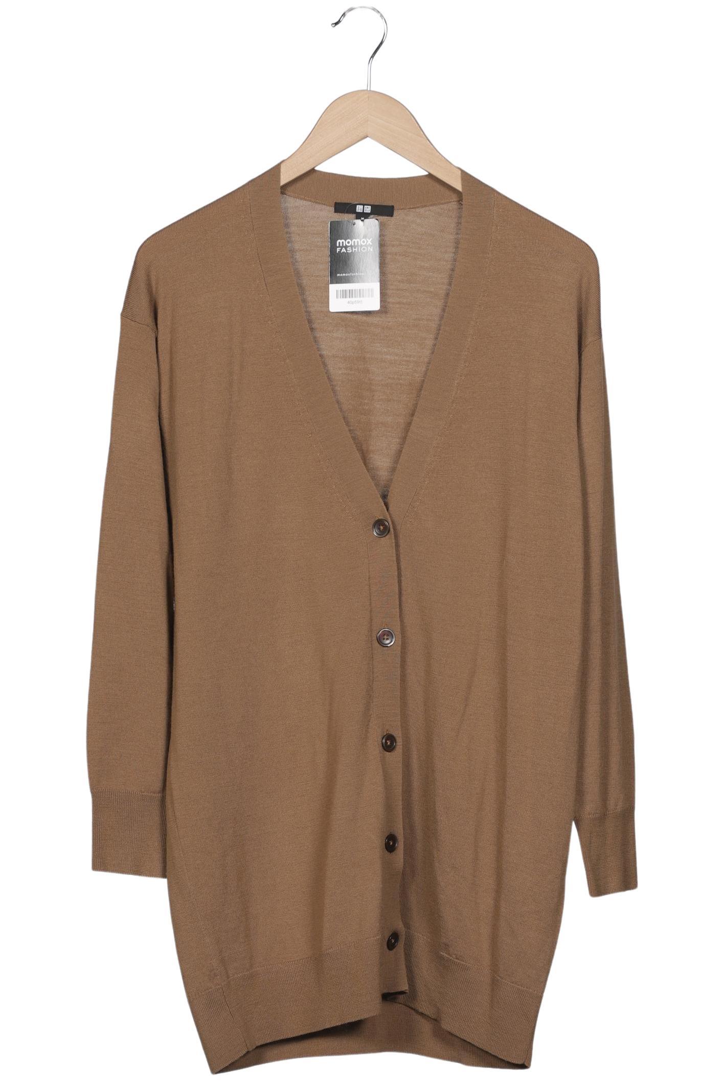 

uniqlo Damen Strickjacke, braun, Gr. 38
