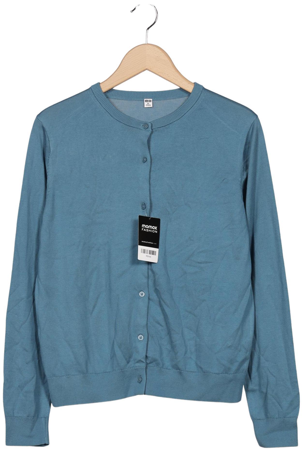 

uniqlo Damen Strickjacke, hellblau, Gr. 44