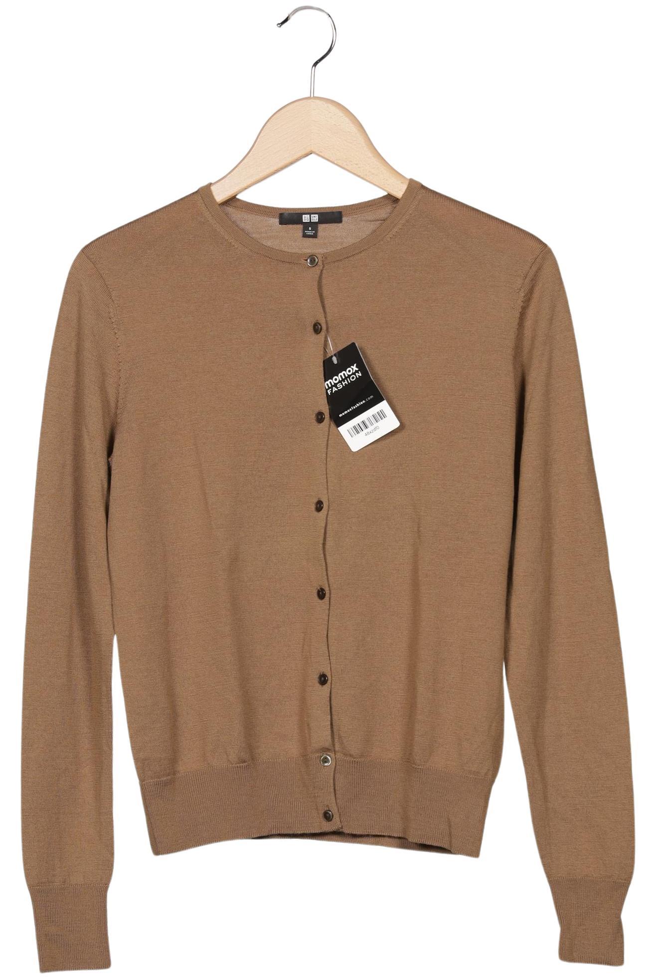 

uniqlo Damen Strickjacke, braun, Gr. 36