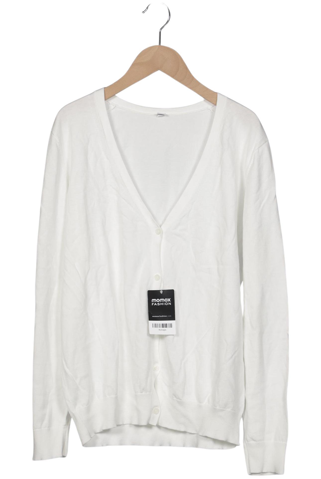 

uniqlo Damen Strickjacke, weiß, Gr. 42