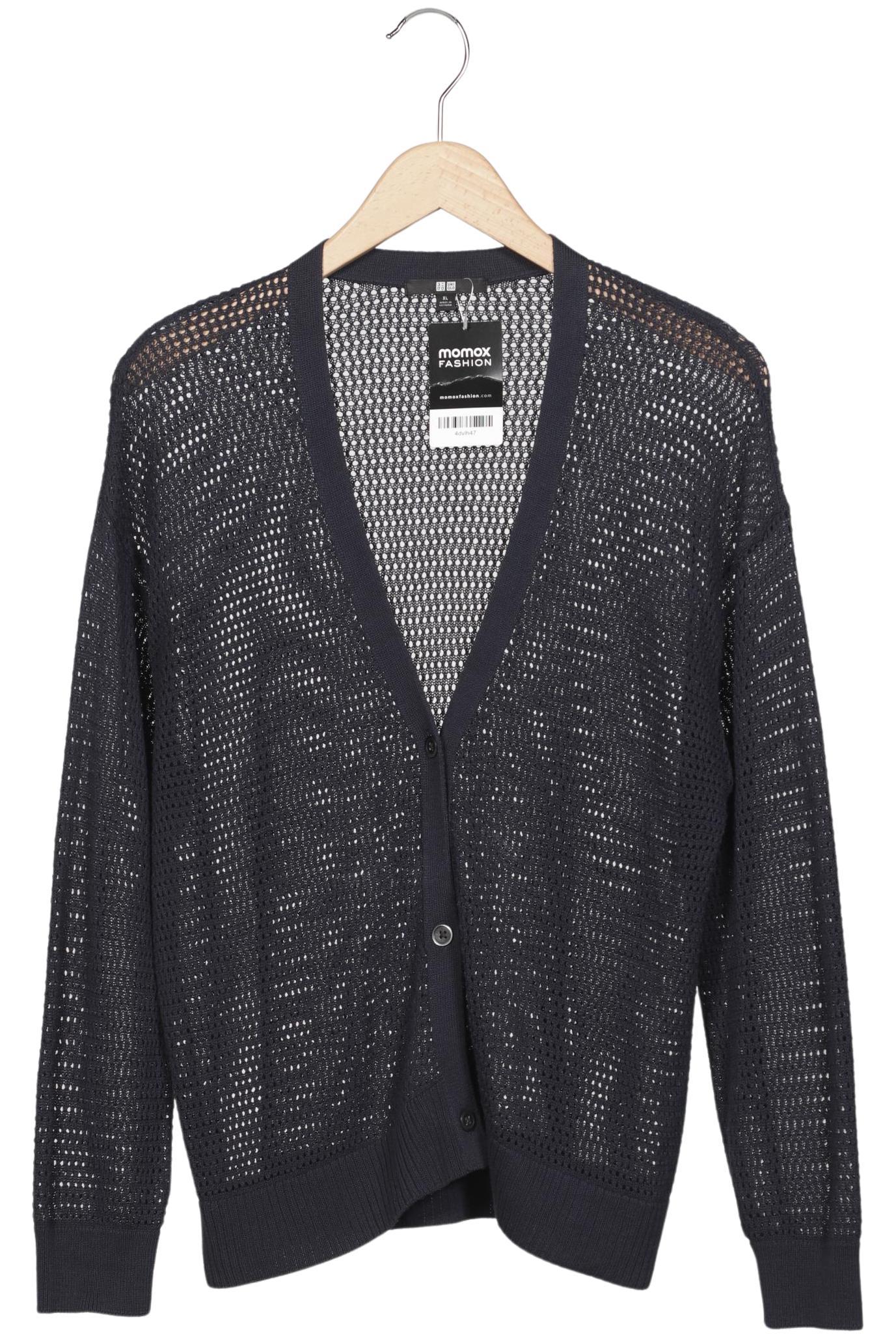 

uniqlo Damen Strickjacke, marineblau, Gr. 44