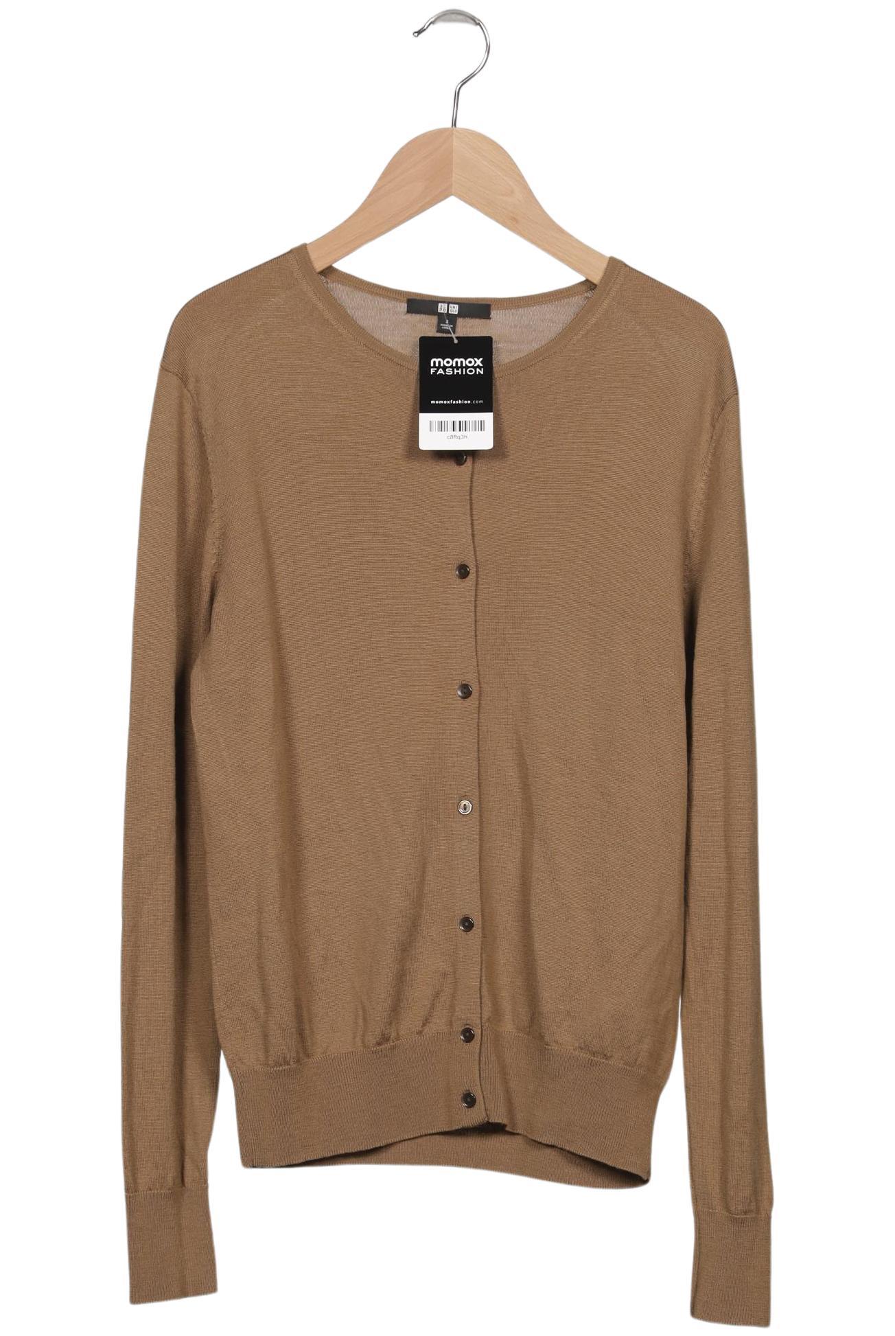 

uniqlo Damen Strickjacke, braun, Gr. 36