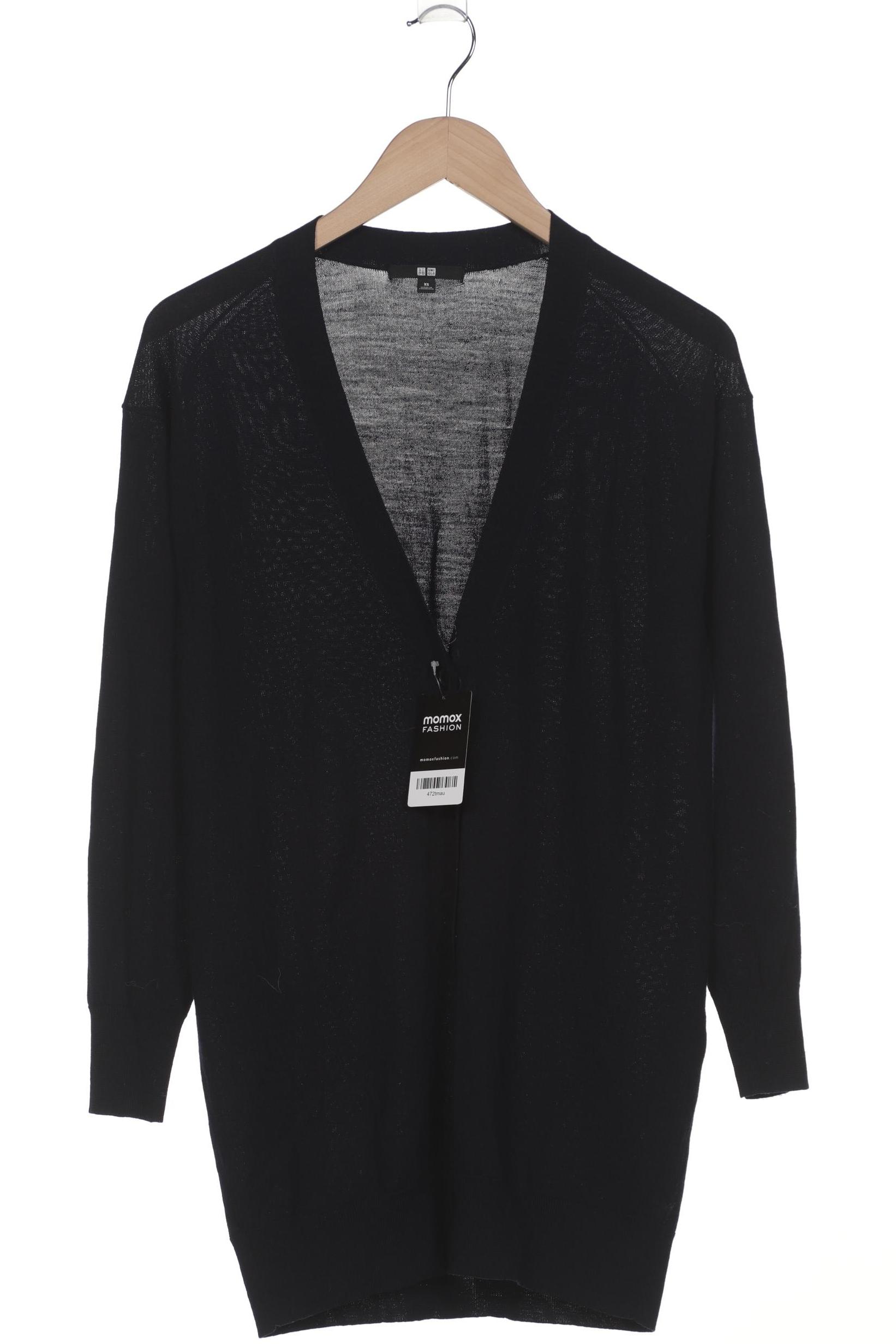 

uniqlo Damen Strickjacke, marineblau, Gr. 34