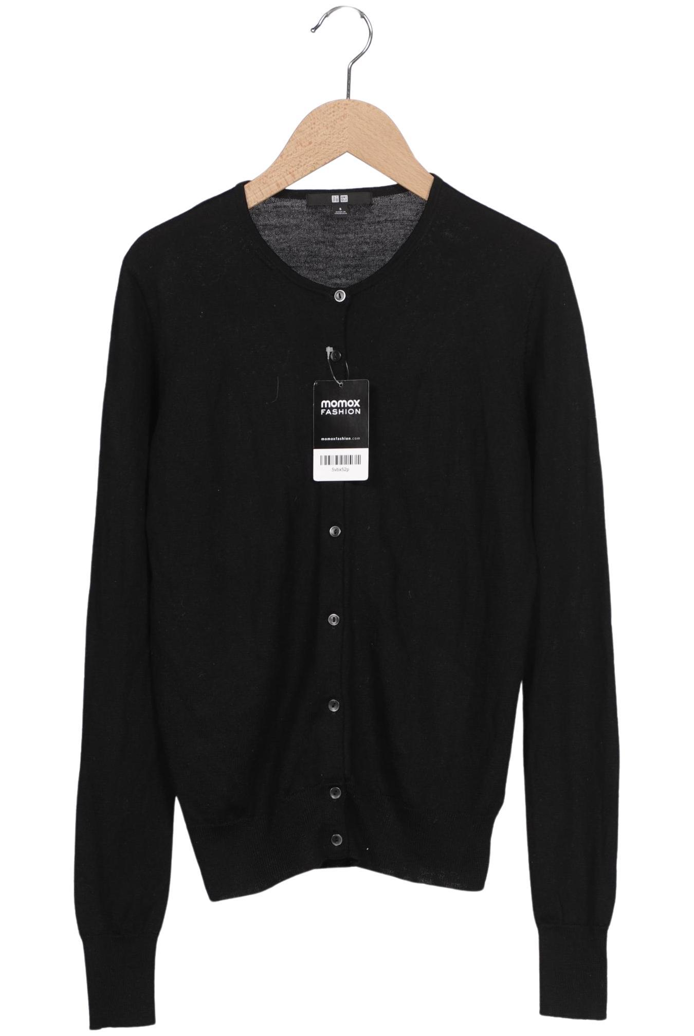 

uniqlo Damen Strickjacke, schwarz, Gr. 36