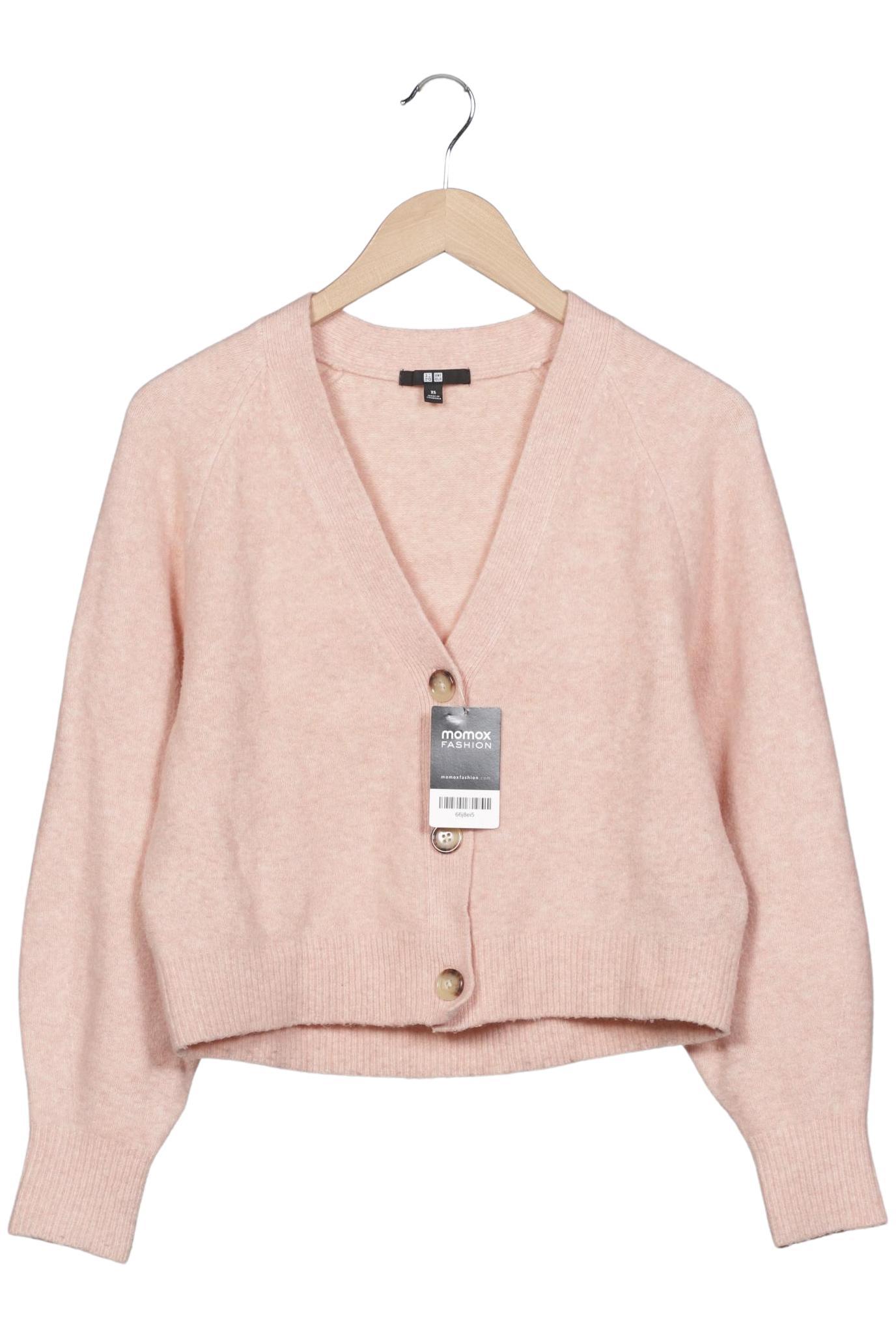 

uniqlo Damen Strickjacke, pink, Gr. 34