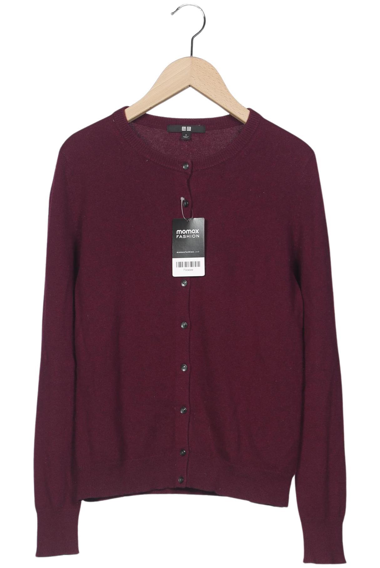 

uniqlo Damen Strickjacke, bordeaux, Gr. 36
