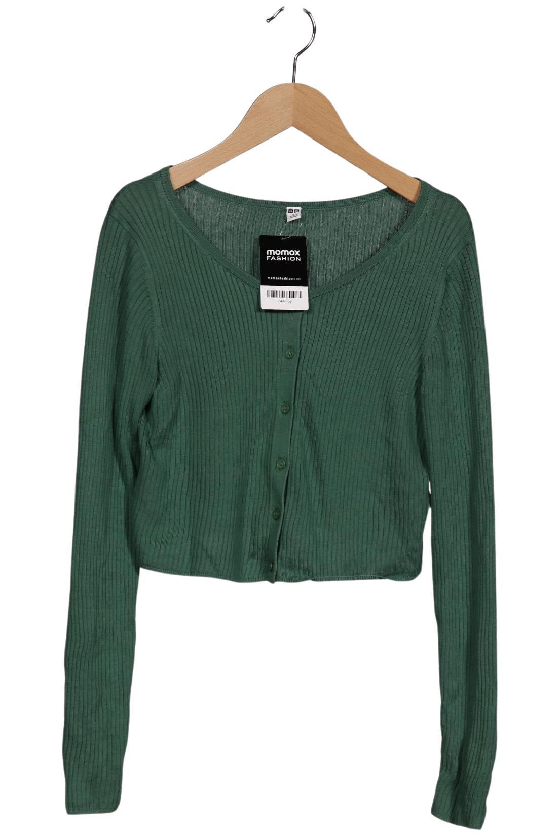 

uniqlo Damen Strickjacke, grün, Gr. 38