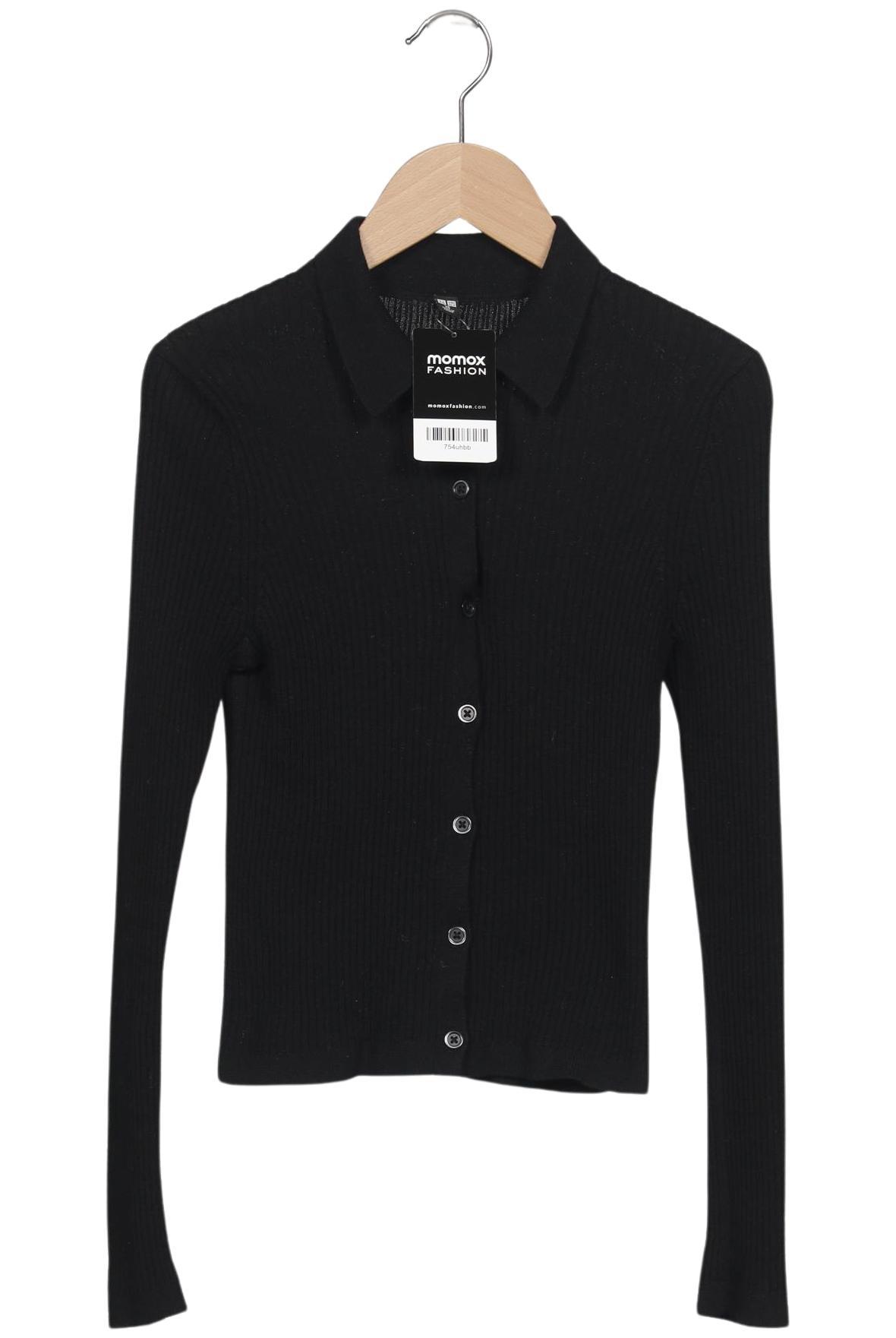 

uniqlo Damen Strickjacke, schwarz, Gr. 34