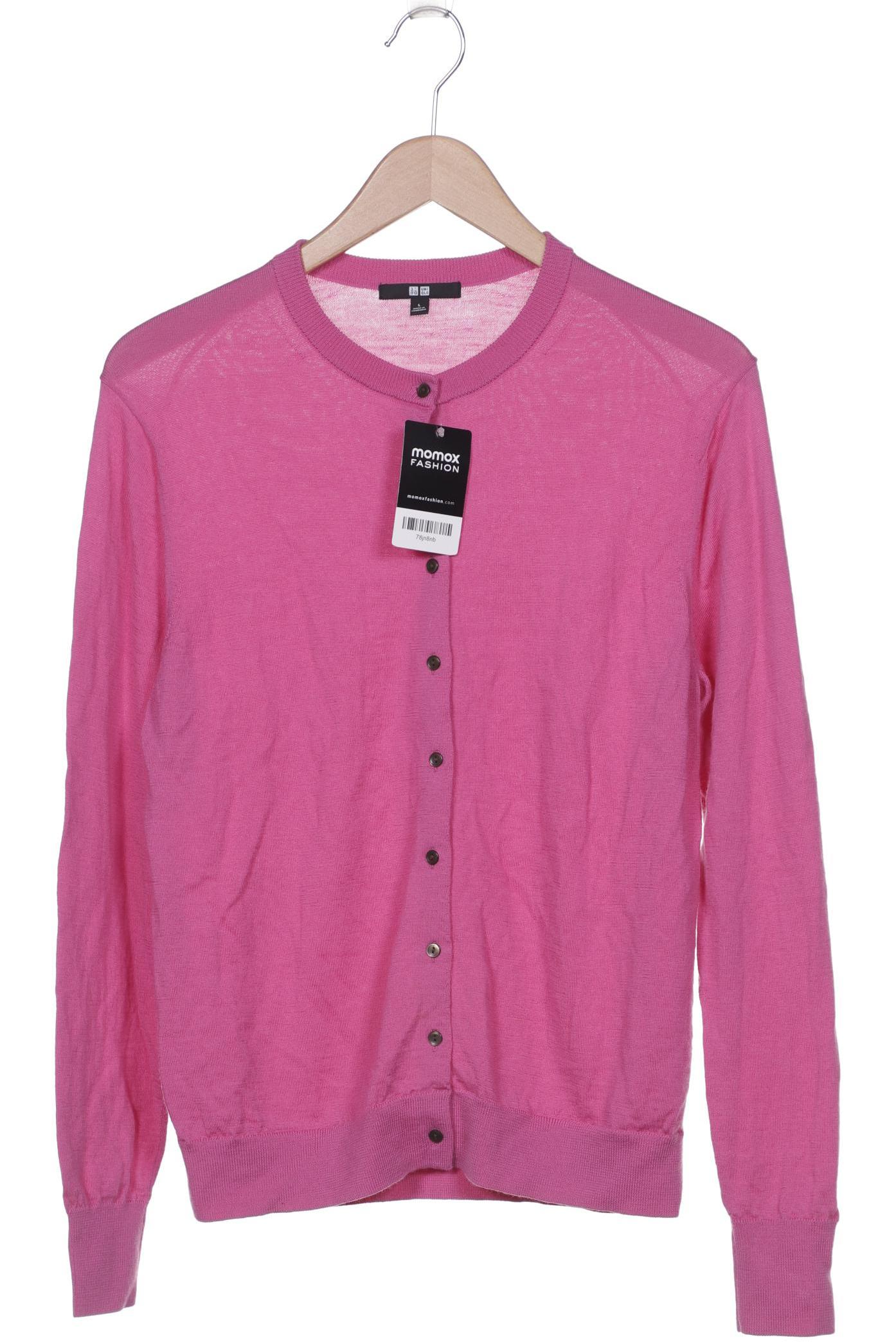 

uniqlo Damen Strickjacke, pink