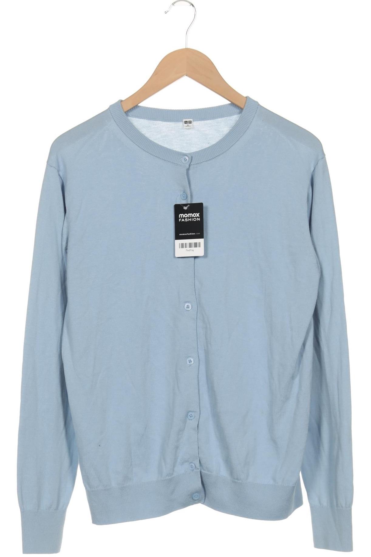 

uniqlo Damen Strickjacke, hellblau, Gr. 44