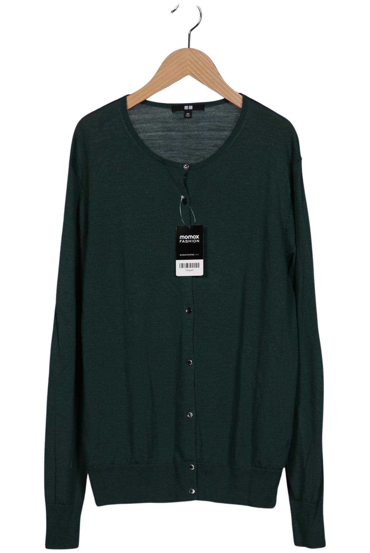 

uniqlo Damen Strickjacke, türkis, Gr. 46