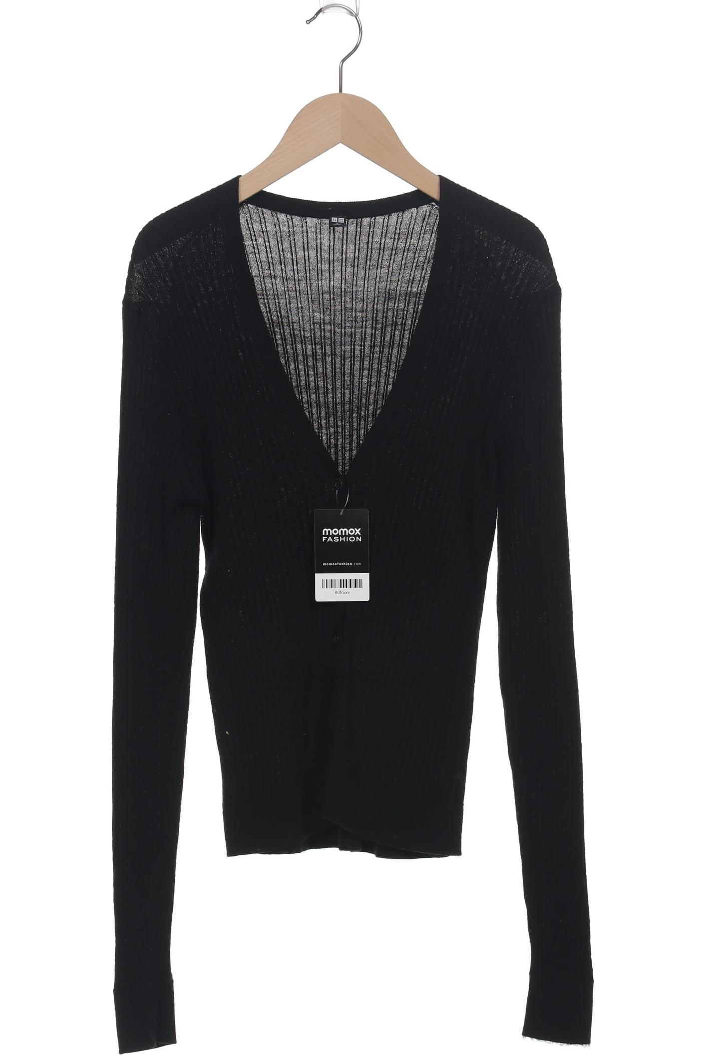 

uniqlo Damen Strickjacke, schwarz, Gr. 42