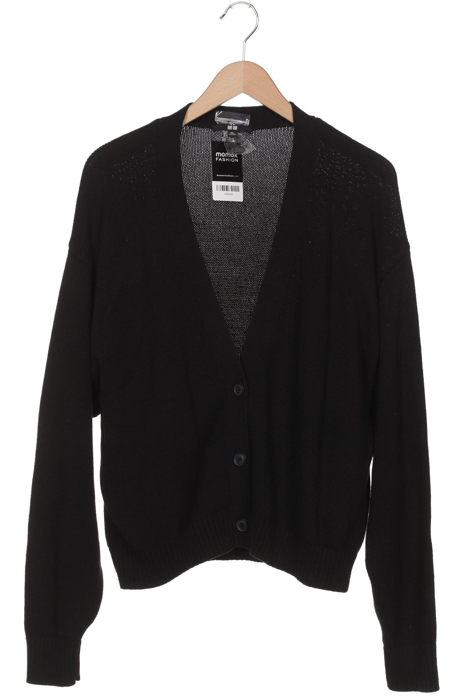 

uniqlo Damen Strickjacke, schwarz, Gr. 46