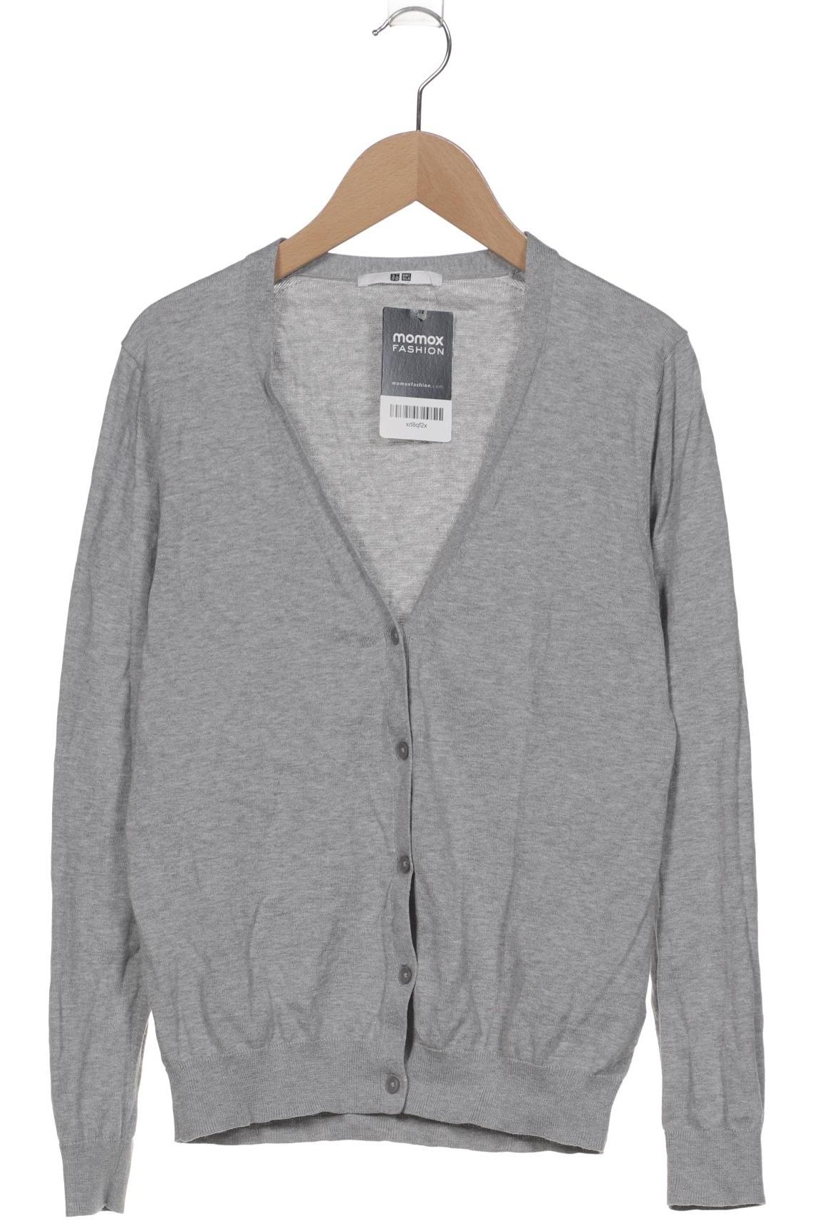 

uniqlo Damen Strickjacke, grau, Gr. 36