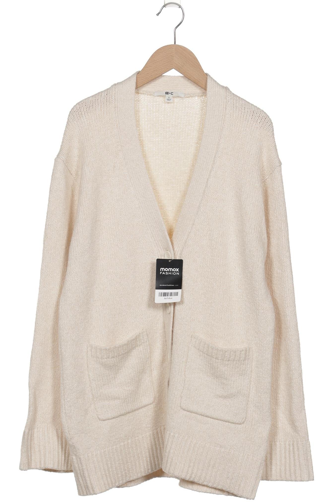 

uniqlo Damen Strickjacke, cremeweiß, Gr. 36