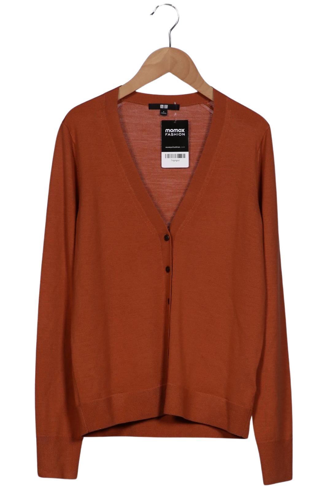 

uniqlo Damen Strickjacke, braun, Gr. 36