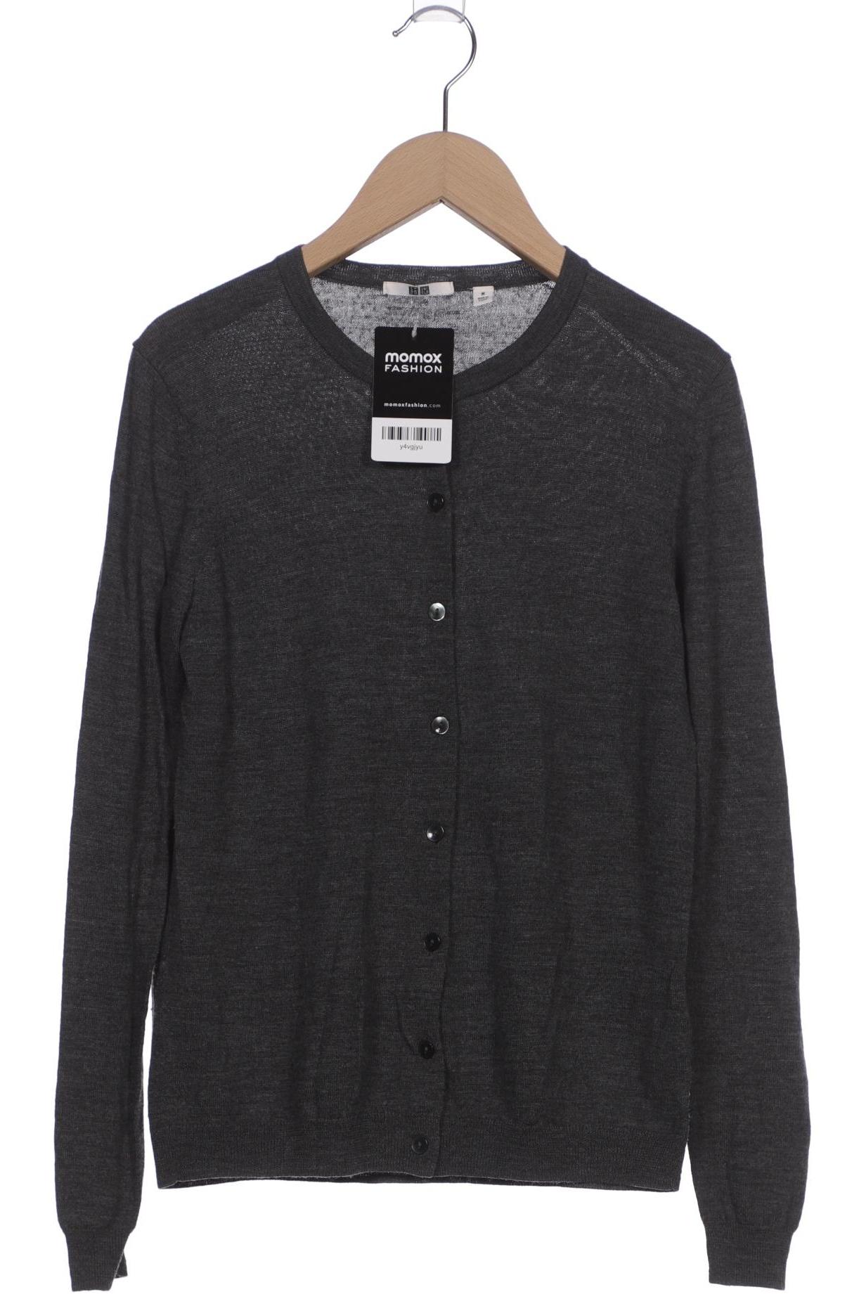 

uniqlo Damen Strickjacke, grau, Gr. 38