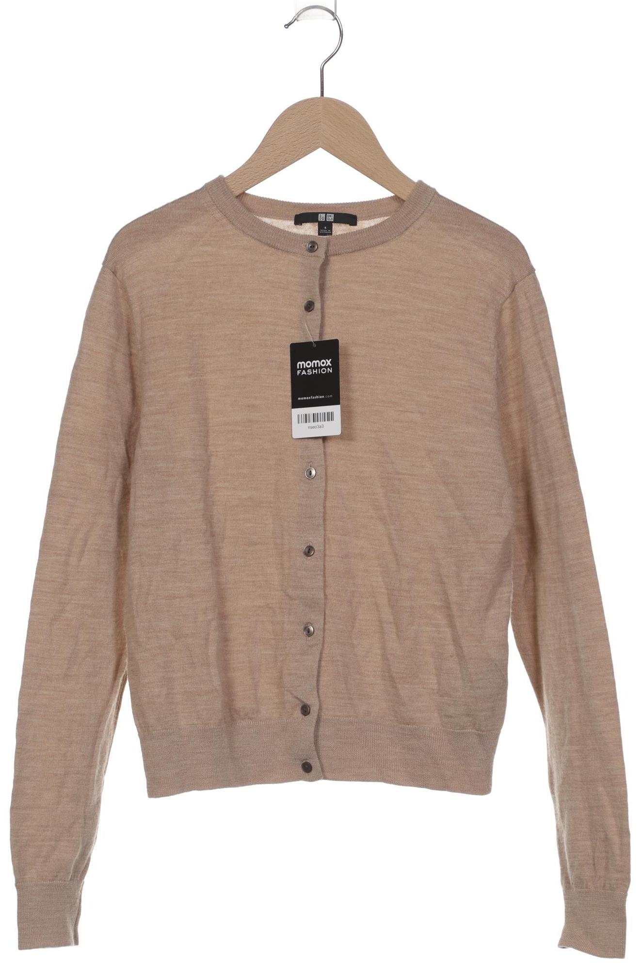 

uniqlo Damen Strickjacke, braun, Gr. 36