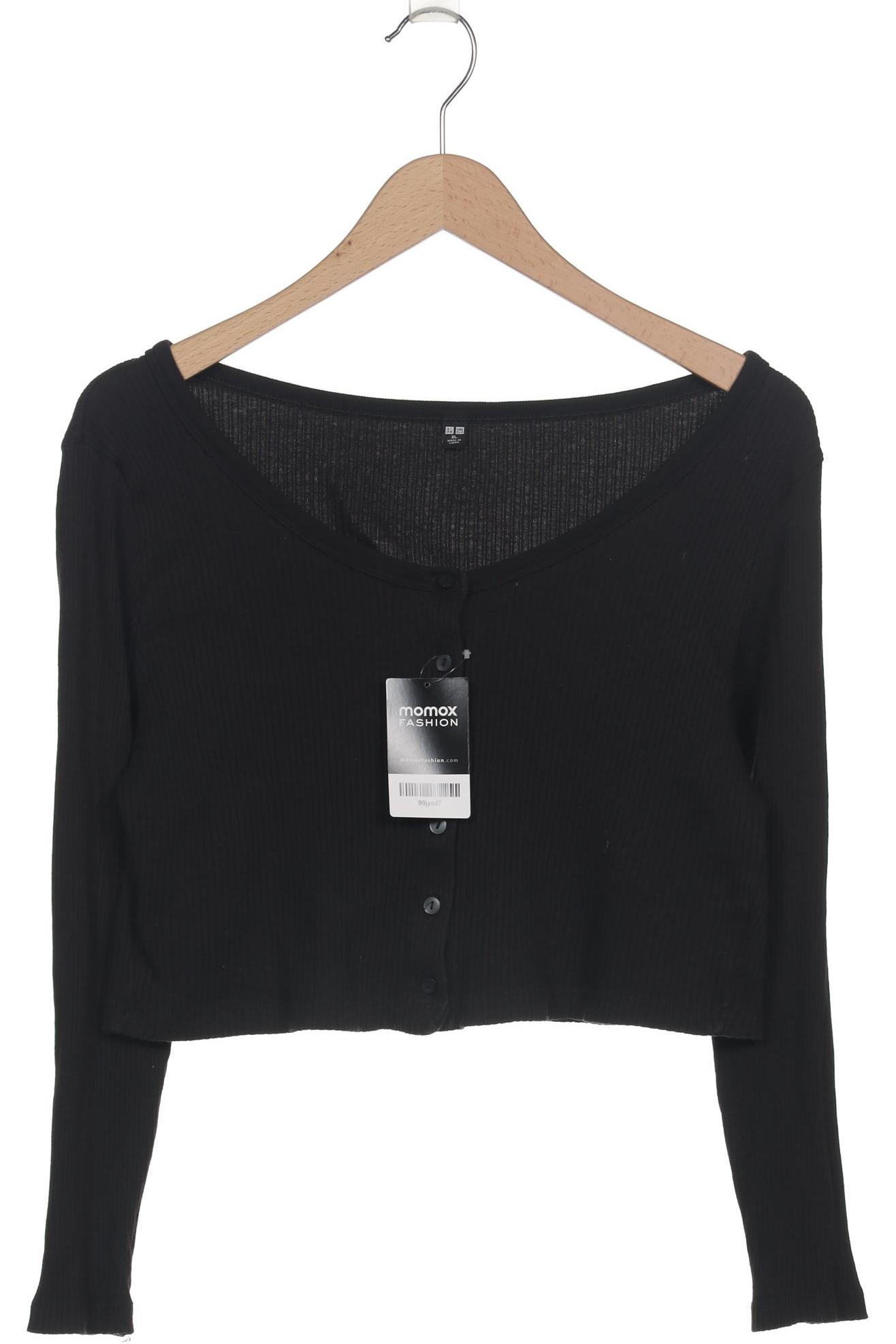 

uniqlo Damen Strickjacke, schwarz, Gr. 44