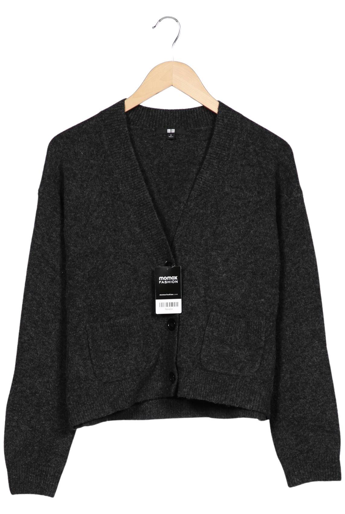 

uniqlo Damen Strickjacke, grau, Gr. 36