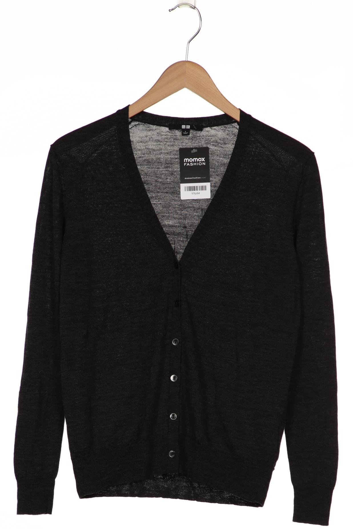 

uniqlo Damen Strickjacke, grau