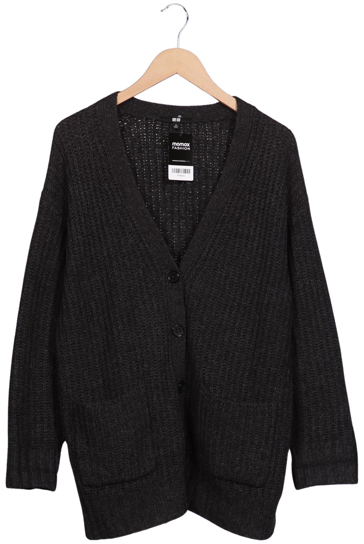 

uniqlo Damen Strickjacke, grau, Gr. 38