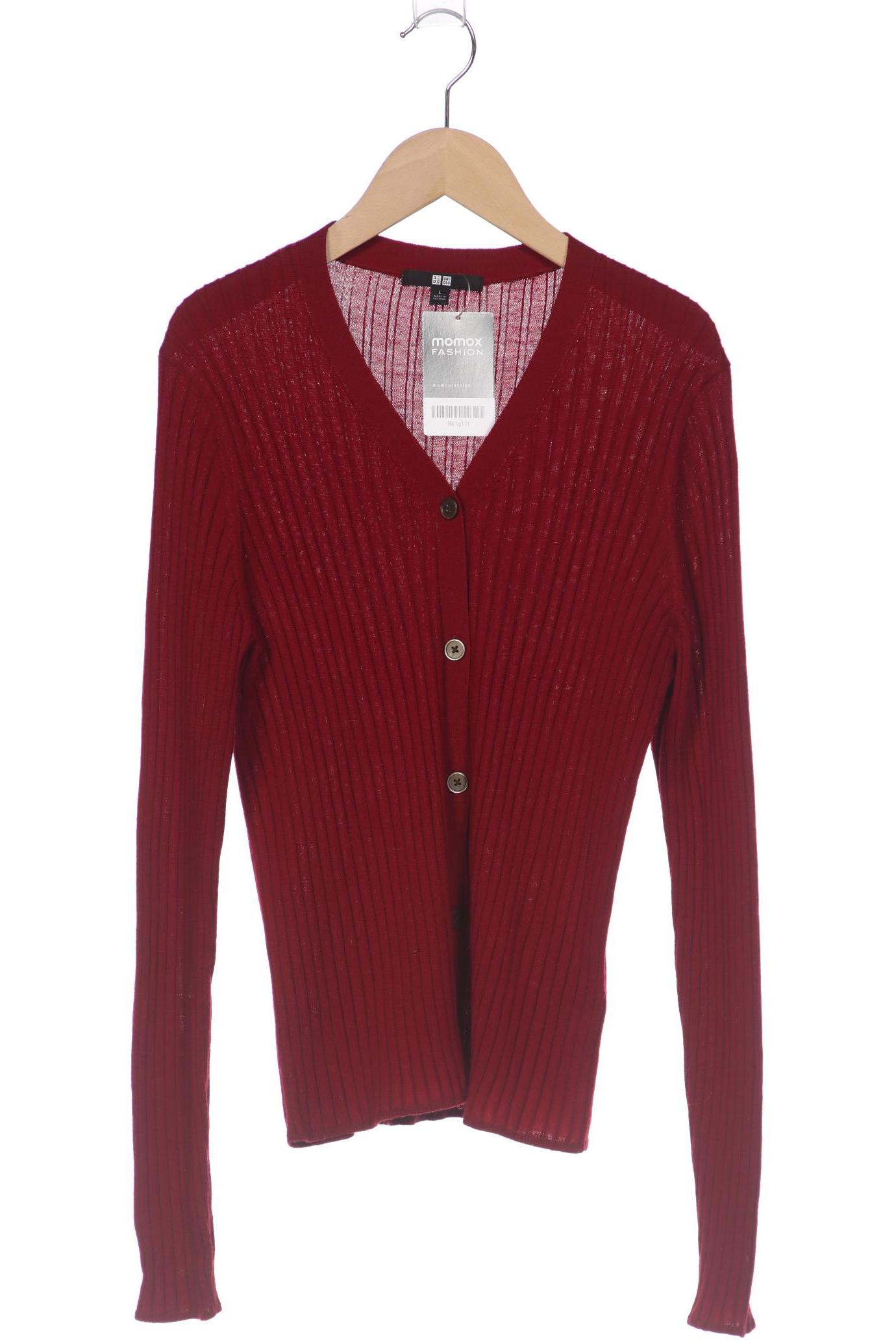 

uniqlo Damen Strickjacke, bordeaux