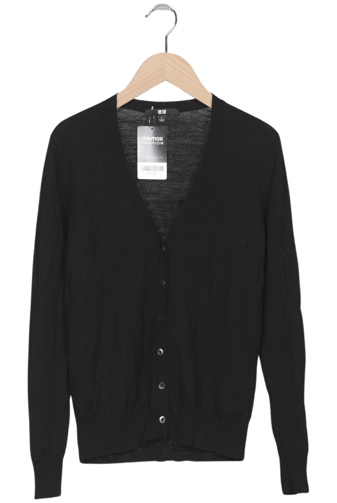 

uniqlo Damen Strickjacke, schwarz, Gr. 36