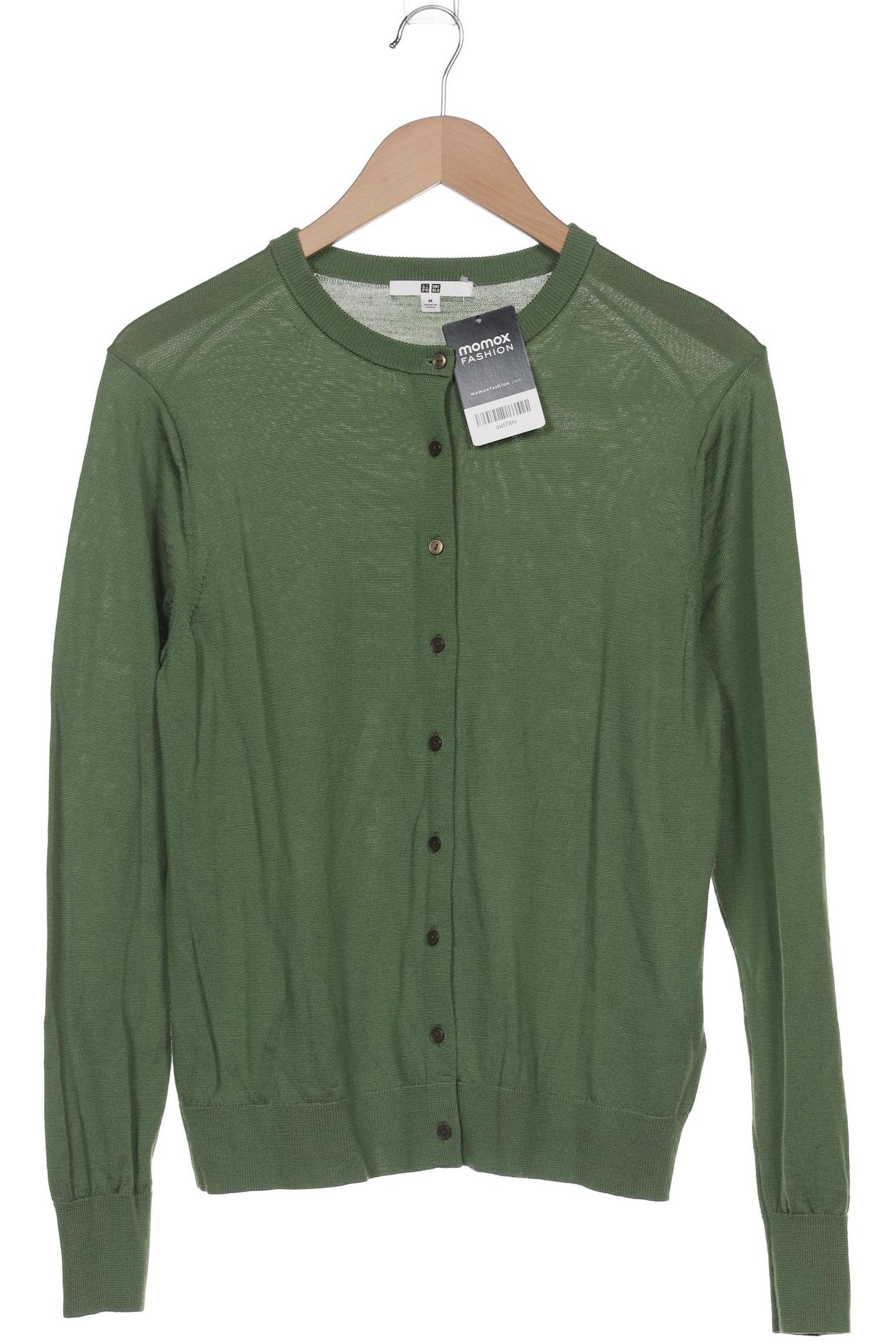 

uniqlo Damen Strickjacke, grün, Gr. 38
