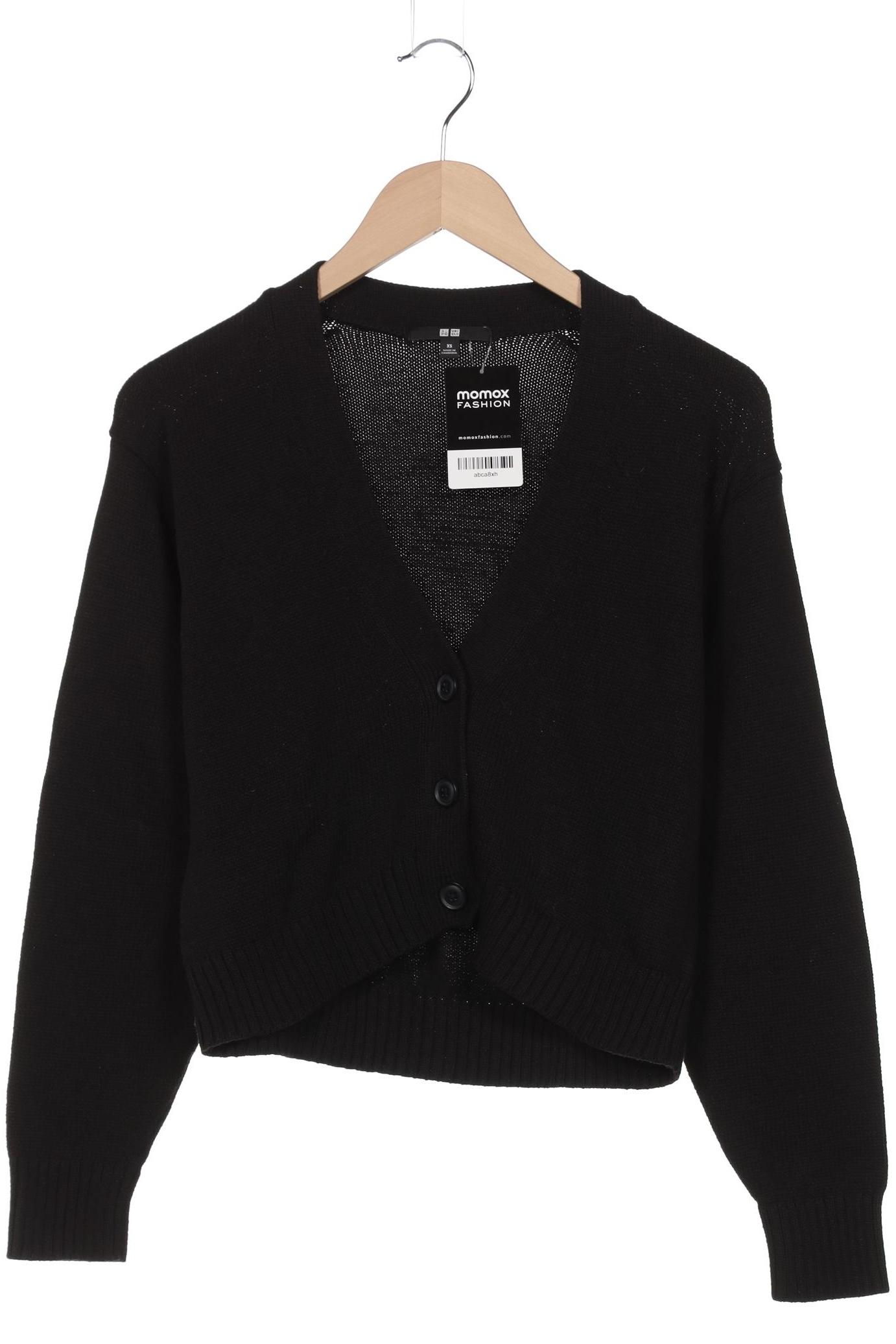 

uniqlo Damen Strickjacke, schwarz, Gr. 34