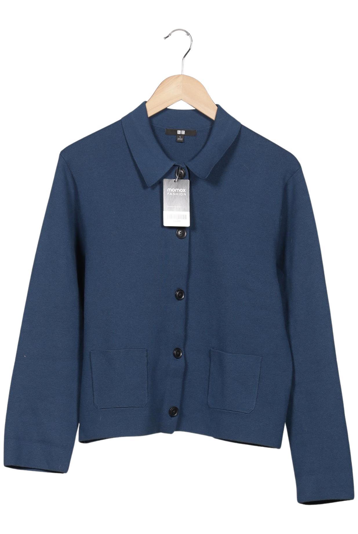 

uniqlo Damen Strickjacke, marineblau, Gr. 42